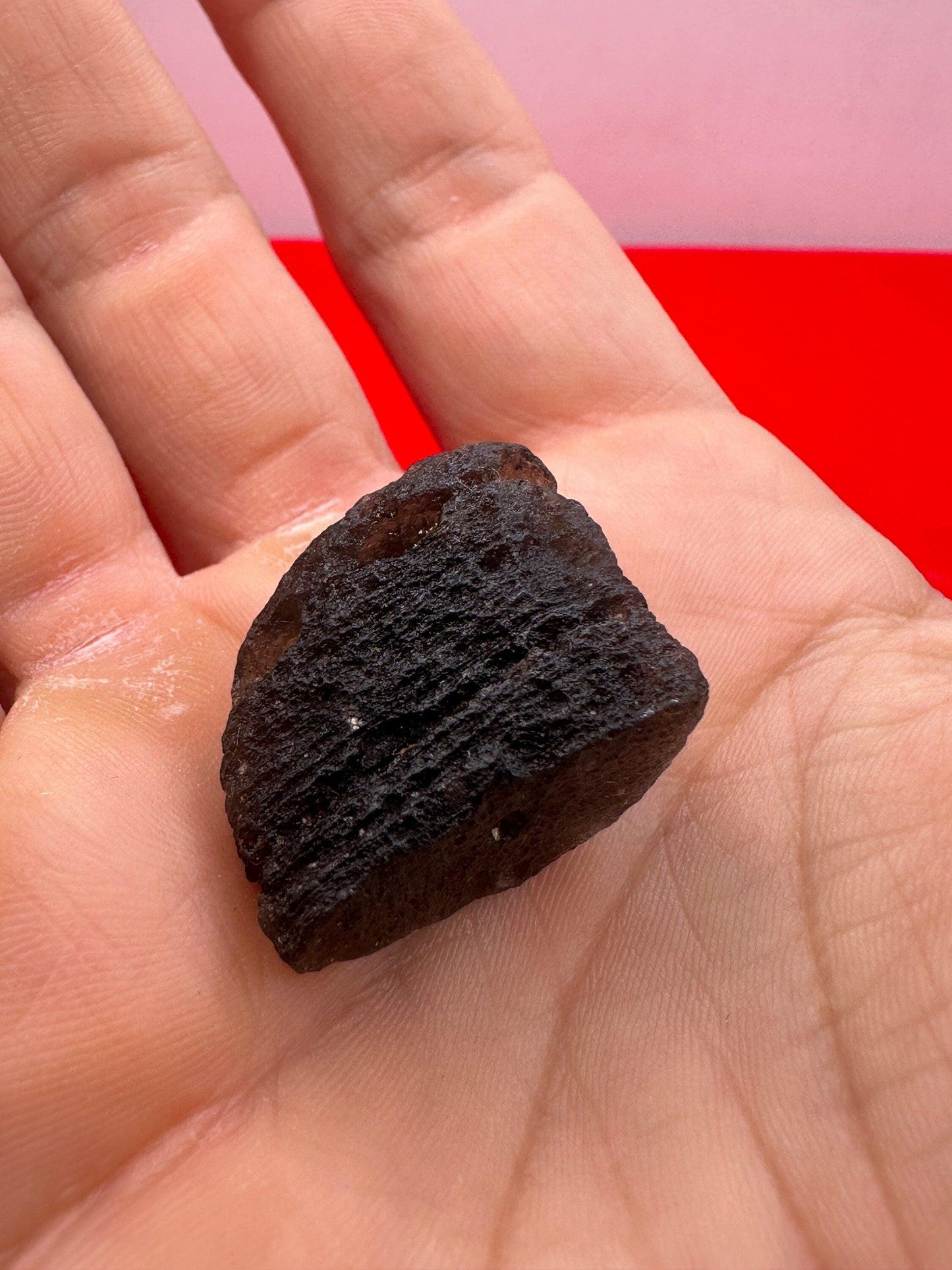 Agni Manitite, Rare Tektite, Pearl of Divine Fire, Indochinite Tektite, Rock Impactite, Reiki, Java, Indonesia, 10.32 grams, Astronomy Gift