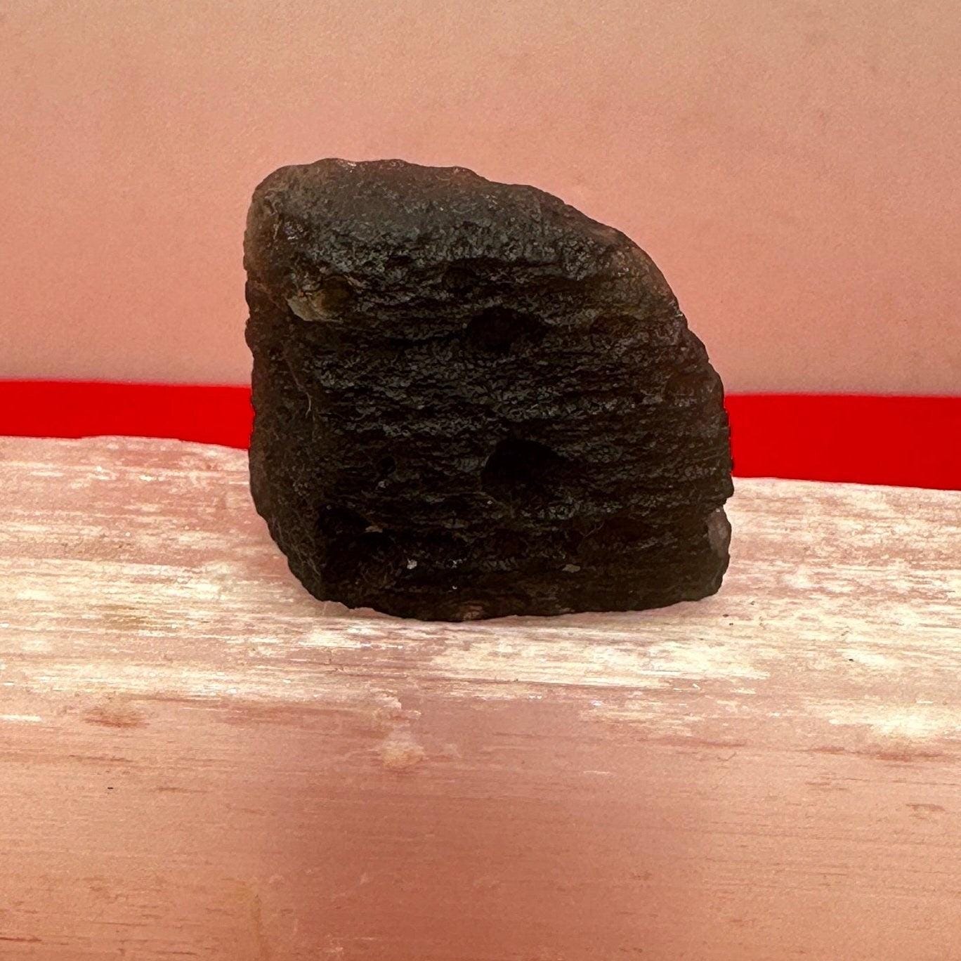 Agni Manitite, Rare Tektite, Pearl of Divine Fire, Indochinite Tektite, Rock Impactite, Reiki, Java, Indonesia, 10.32 grams, Astronomy Gift