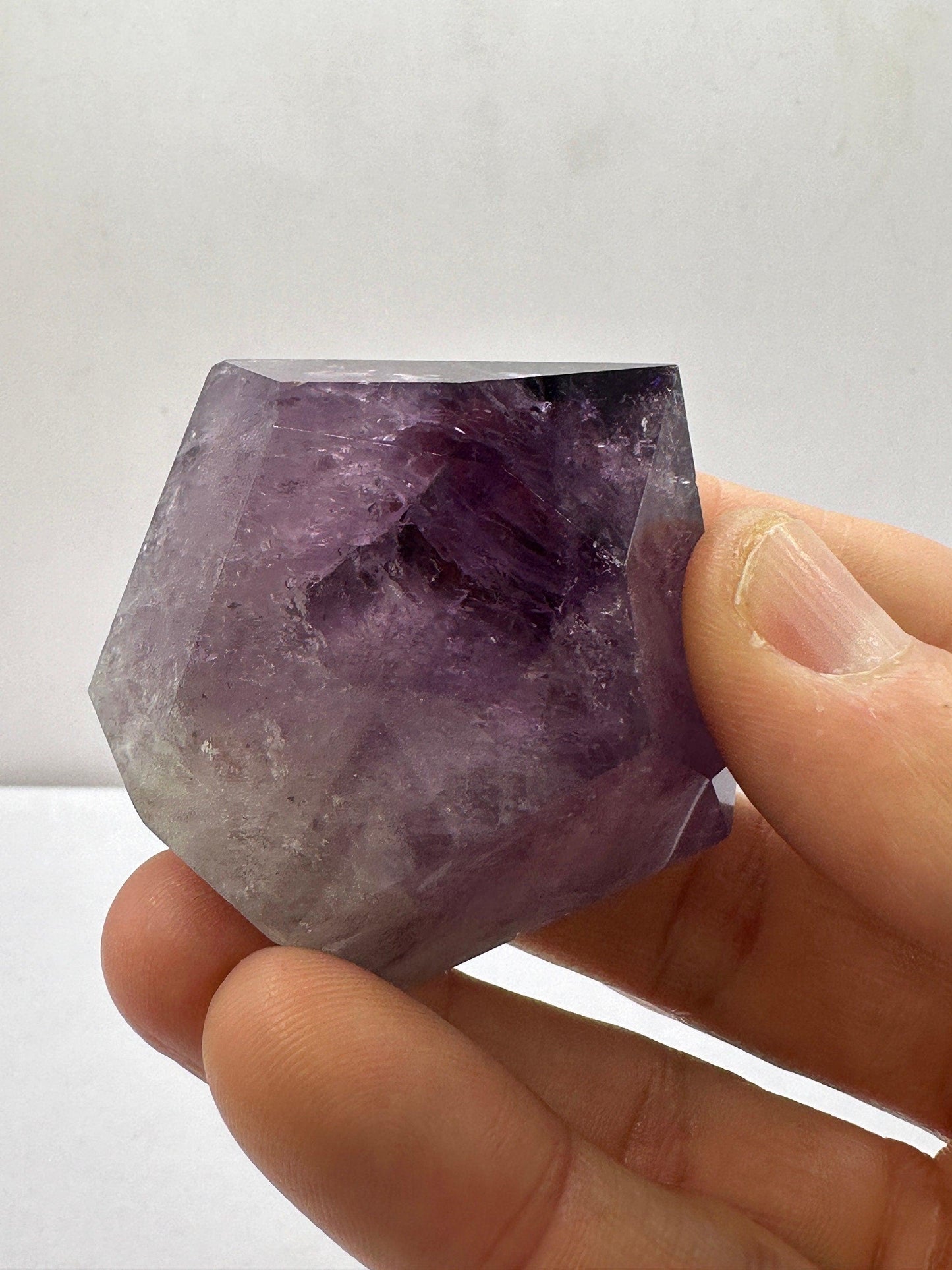 Deep Purple Amethyst Crystal, Crystal Point, Crystals, Crystal Collection, Brazil, Amethyst Quartz, Reiki Healing, 68.05 Grams