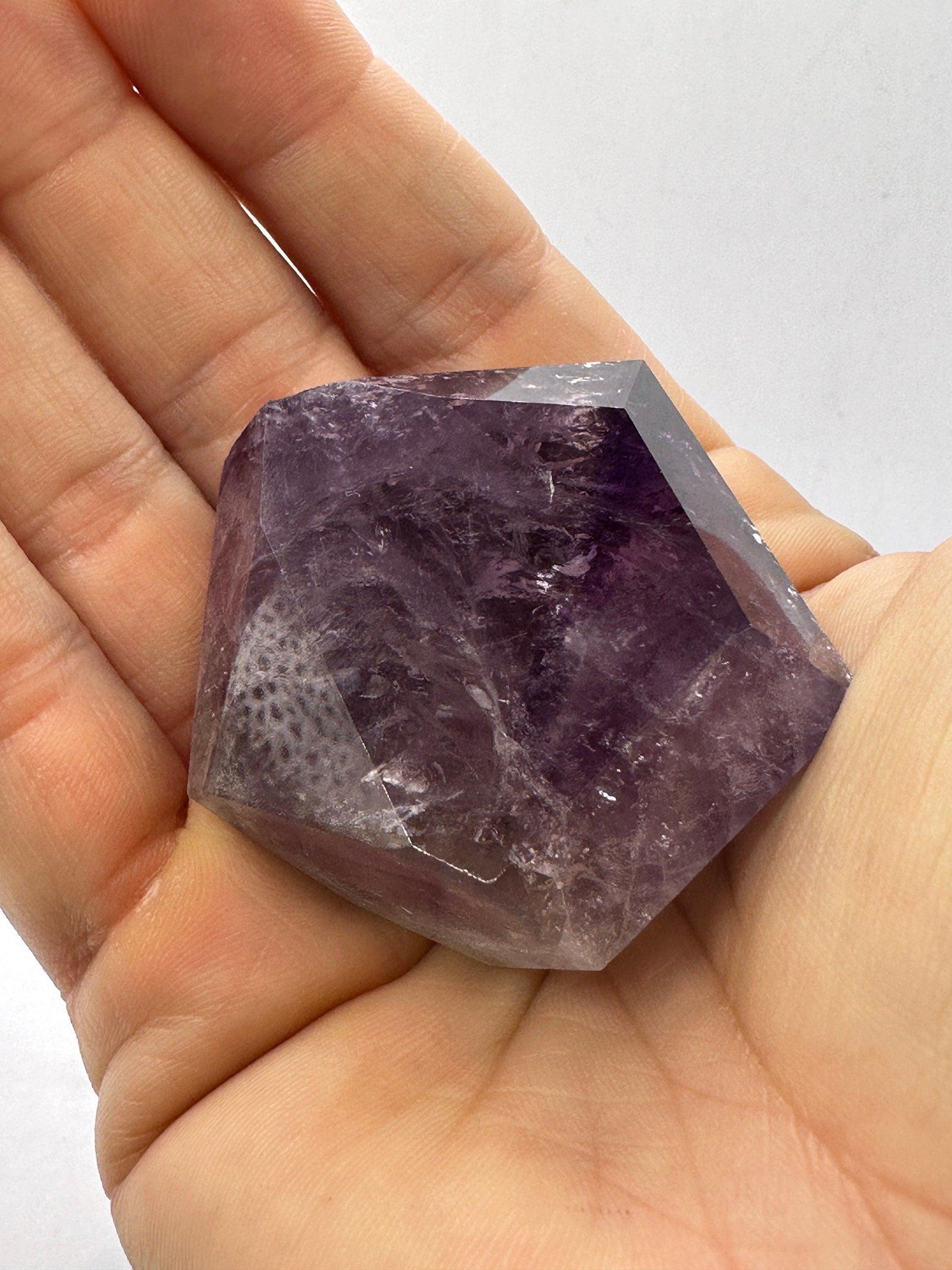 Deep Purple Amethyst Crystal, Crystal Point, Crystals, Crystal Collection, Brazil, Amethyst Quartz, Reiki Healing, 68.05 Grams