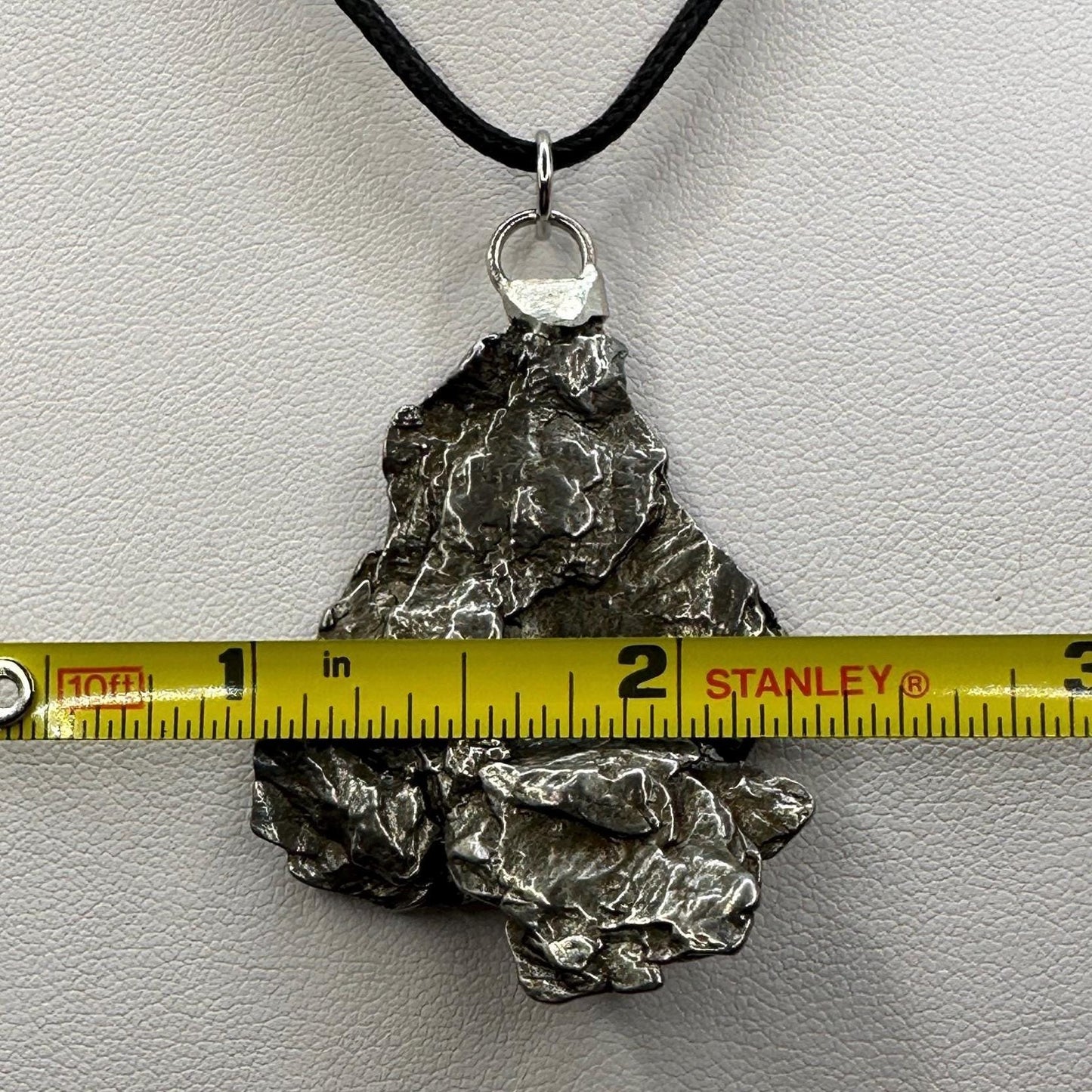 Unique and Rare Campo del Cielo Meteorite Pendant 21.02 grams, Astronomy Gift, Rare Moving Piece, Iron Meteorite, Space Gift, Space