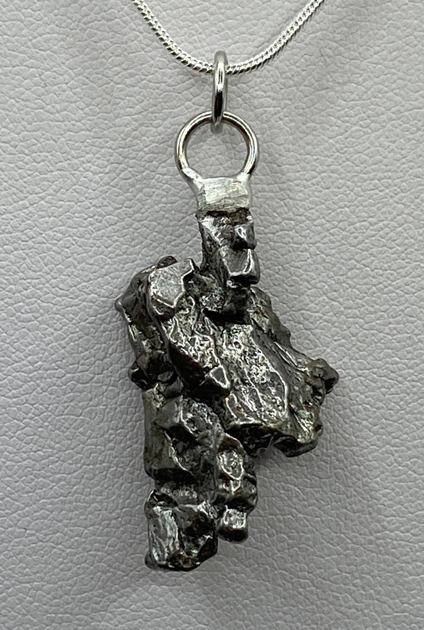 Meteorite Campo del Cielo Pendant 9.89 grams, Astronomy Gift, Space Gift, Iron Meteorite, Authentic Meteorite, Space