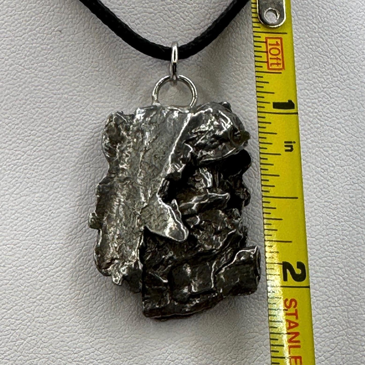 Beautiful Meteorite Campo del Cielo Pendant 20.21 grams, Astronomy Gift, Authentic Meteorite, Meteorite Jewelry, Meteorite Pendant, COA