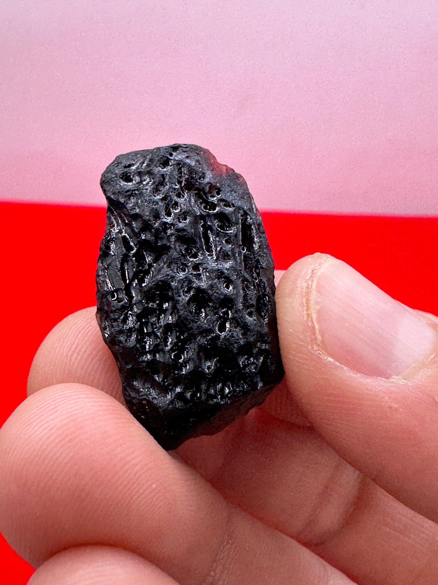 Beautiful Tektite, Indonesia, Indochinite Tektite, Rock Impactite, Energy Work, Reiki, 6.75 grams, Astronomy Gift, Tektite, Space Gift