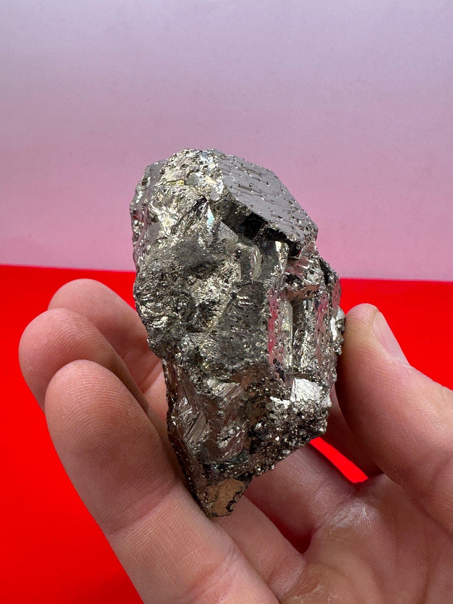 Beautiful Arizona Pyrite, Raw Pyrite, Balance, Heart, Arizona Pyrite, willpower, Rock Collecting, Fools Gold, 291.89 Grams|10.30 ounces