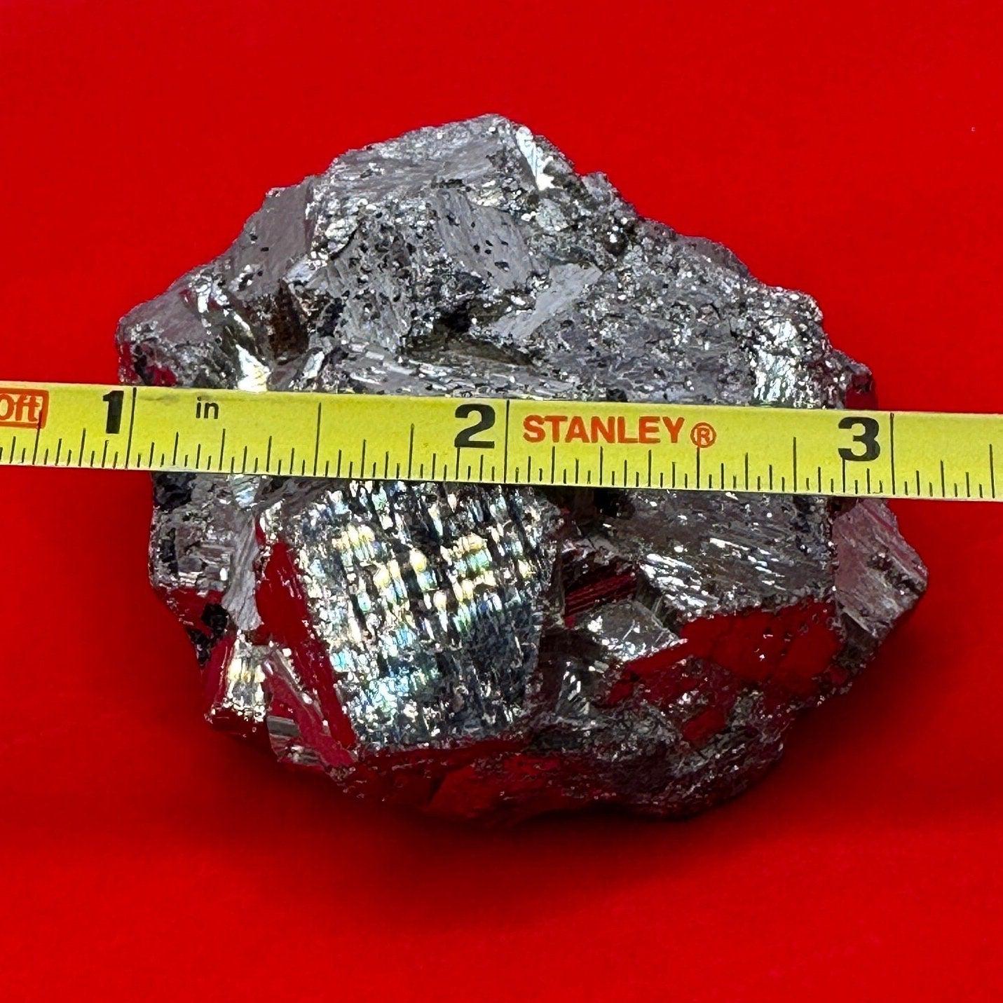 Beautiful Arizona Pyrite, Raw Pyrite, Balance, Heart, Arizona Pyrite, willpower, Rock Collecting, Fools Gold, 291.89 Grams|10.30 ounces