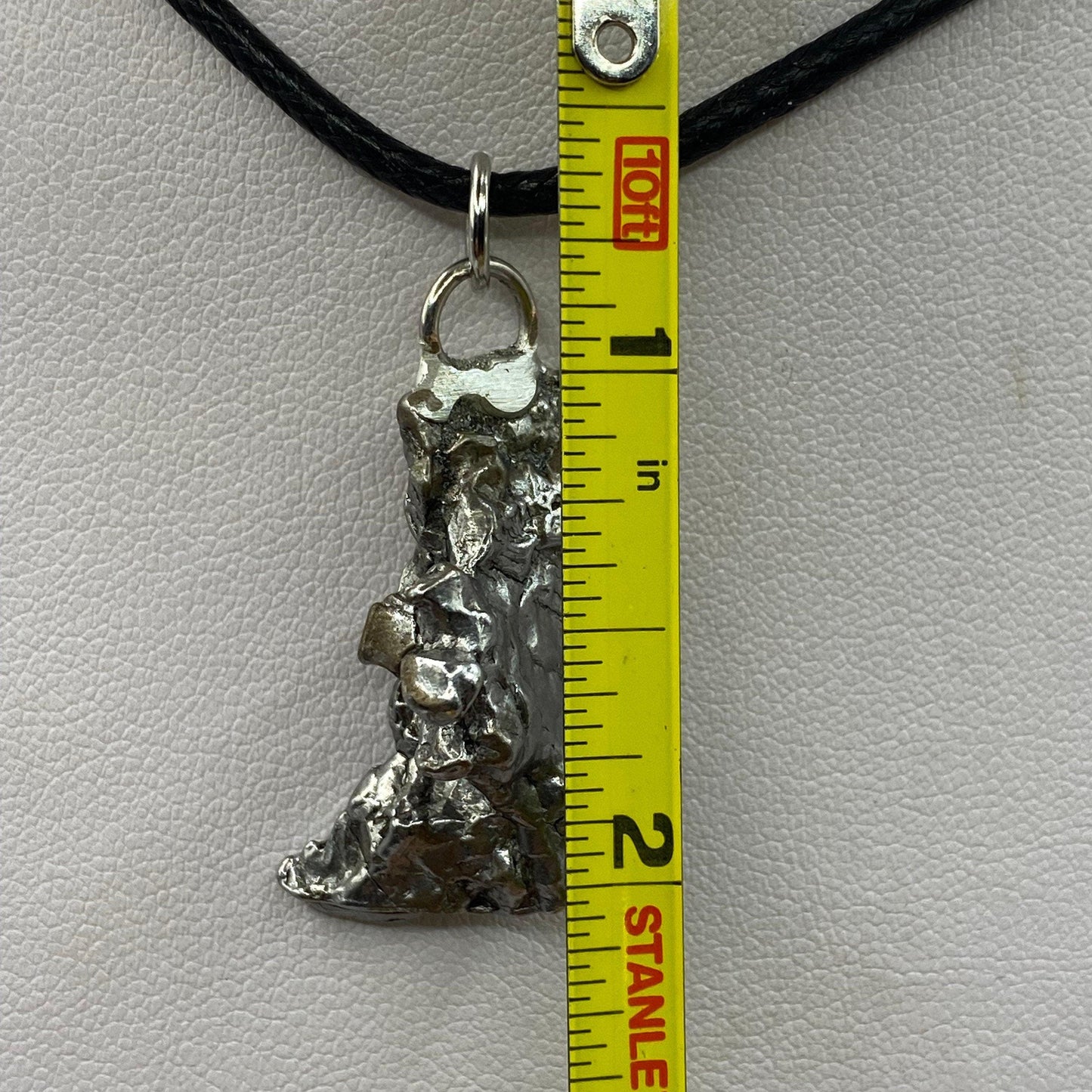 Rare Meteorite Campo del Cielo Pendant 12.27 grams, Abstract, Beautiful and unique meteorite formation, Cosmos, Space Gift, Astronomy Gift