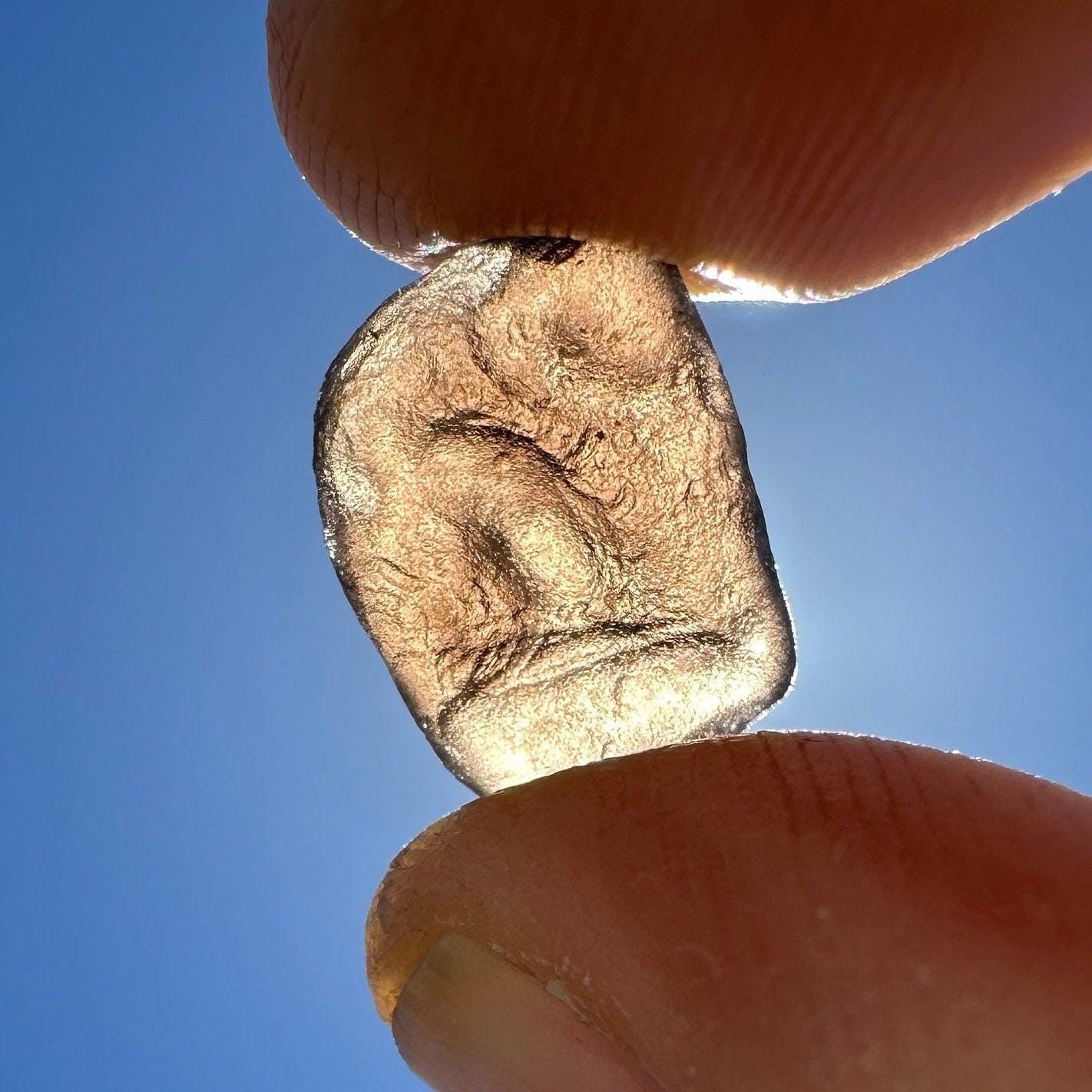 Saffordite Specimen, Cintamani, Rare and Beautiful, Shamanic, Arizona, Pseudotektite, Obsidian, Metaphysical, 1.12 grams