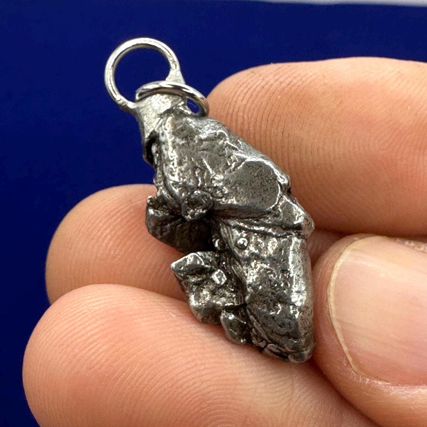 Beautiful Aletai Meteorite Pendant, 8.51 grams, Astronomy Gift, Authentic Meteorite, Meteorite Jewelry, Meteorite Pendant, COA, Space Gift