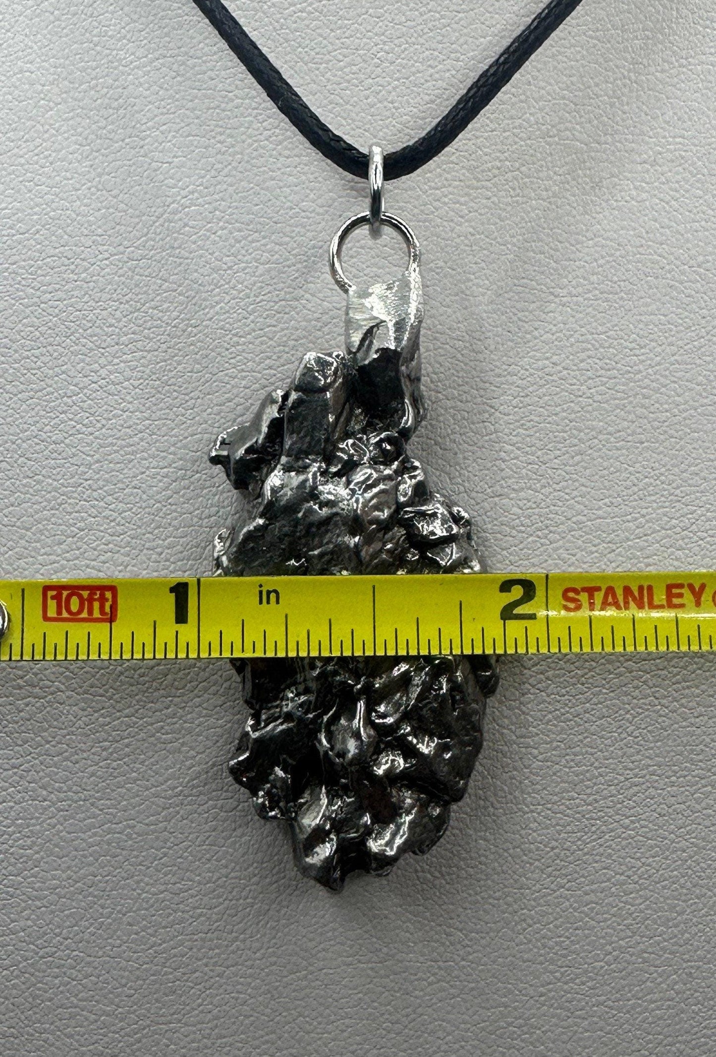 Meteorite Campo del Cielo Pendant 25.87 grams, Astronomy Gift, Space Gift, Iron Meteorite, Meteorite Jewelry, COA, Handmade Pendant