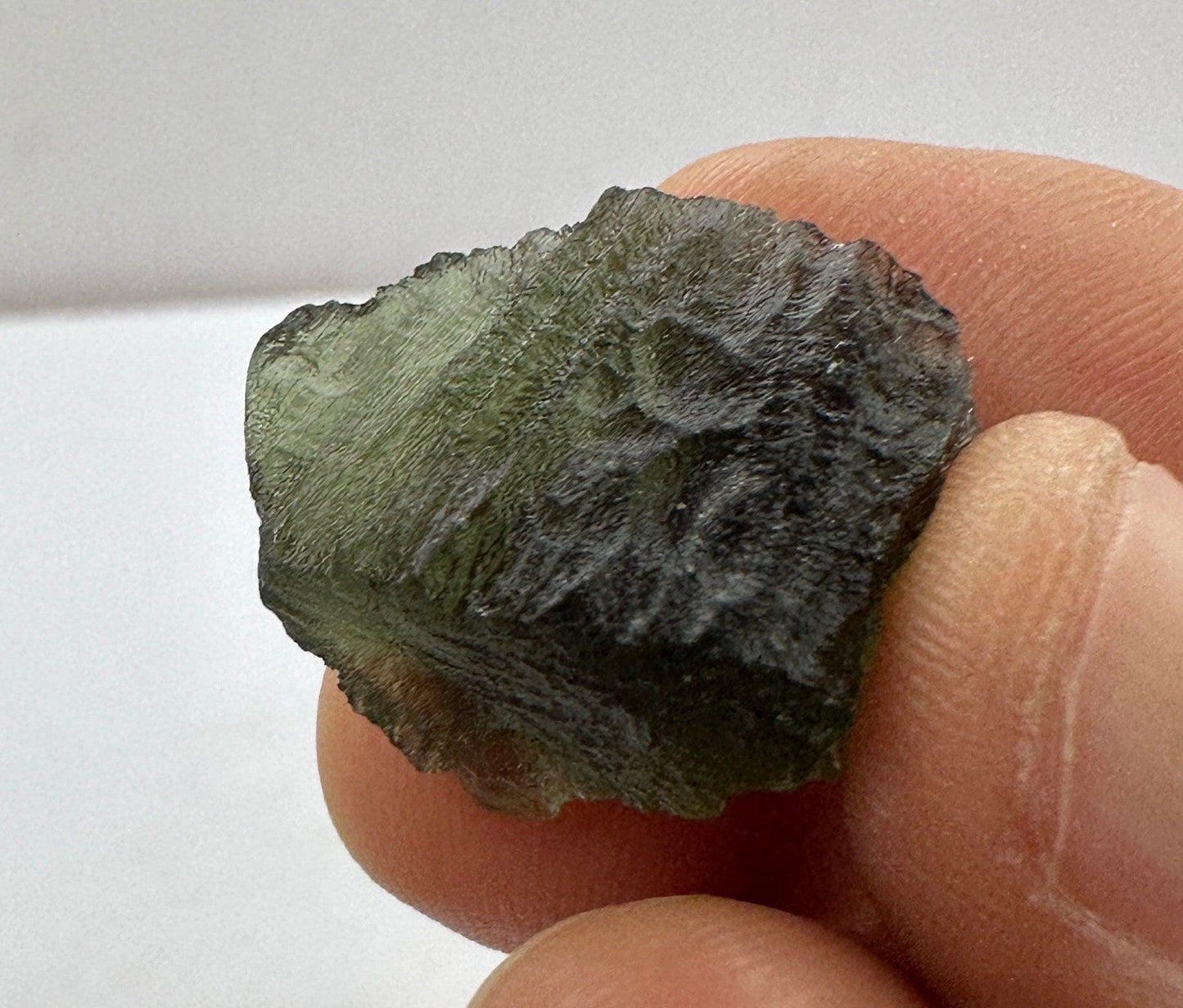 Moldavite Tektite Specimen, High Quality, Transformation, Manifestation, Reiki, Athentic, Moldavite Crystal, 4.27 grams|21.35 carats