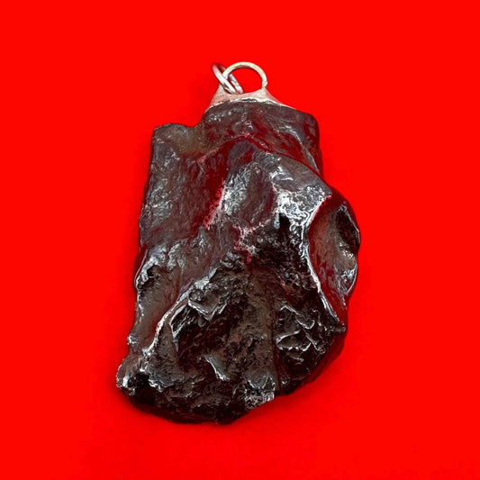 Uruacu Meteorite Pendant, Brazil, Polished Uruacu Meteorite, Astronomy Gift, Space Gift, Iron Meteorite, COA, Manifestation, Success, 59.08g