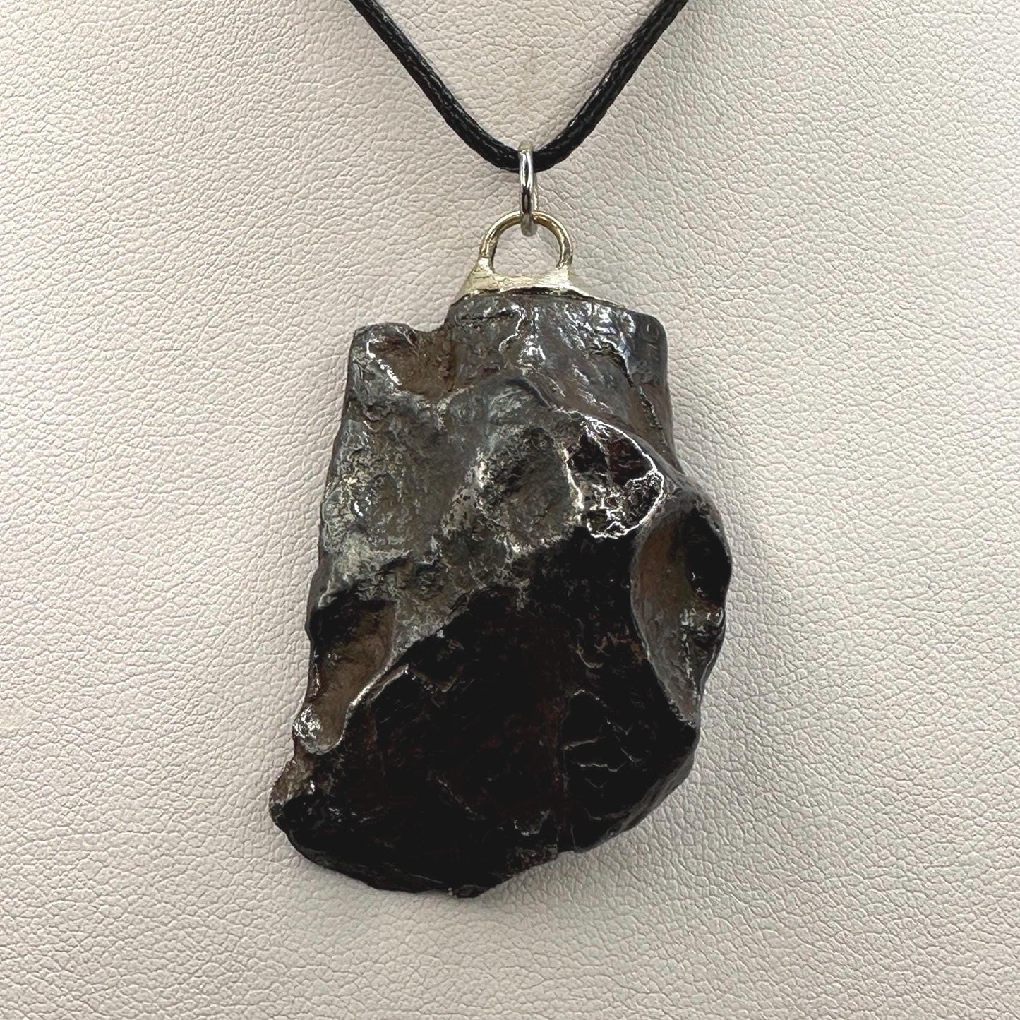 Uruacu Meteorite Pendant, Brazil, Polished Uruacu Meteorite, Astronomy Gift, Space Gift, Iron Meteorite, COA, Manifestation, Success, 59.08g