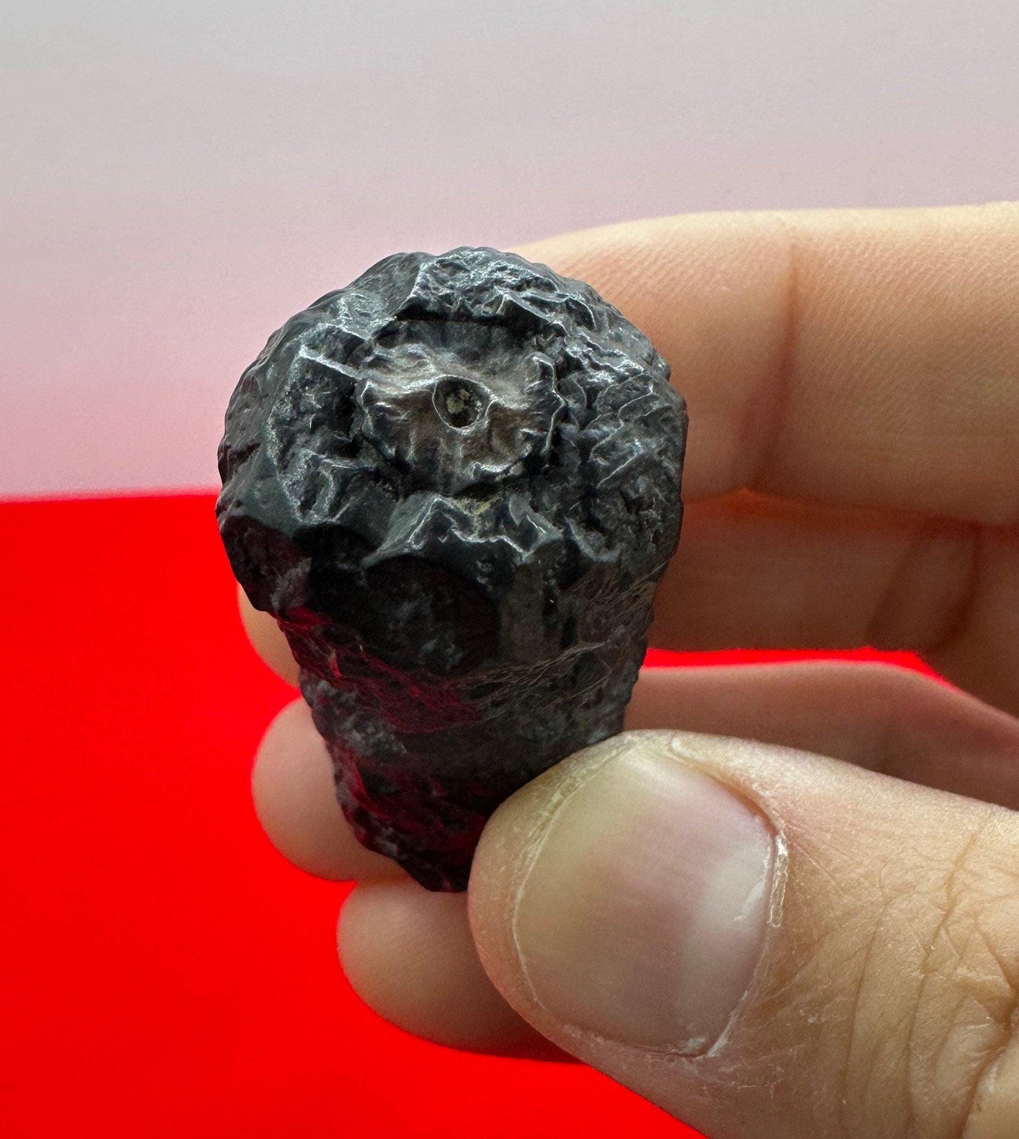 Prophecy Stone Elongated Abstract from Egypt, Authentic, Inner Vision, Reiki, Energy Work, Dreamwork, Rare and unique shape 43.16 grams