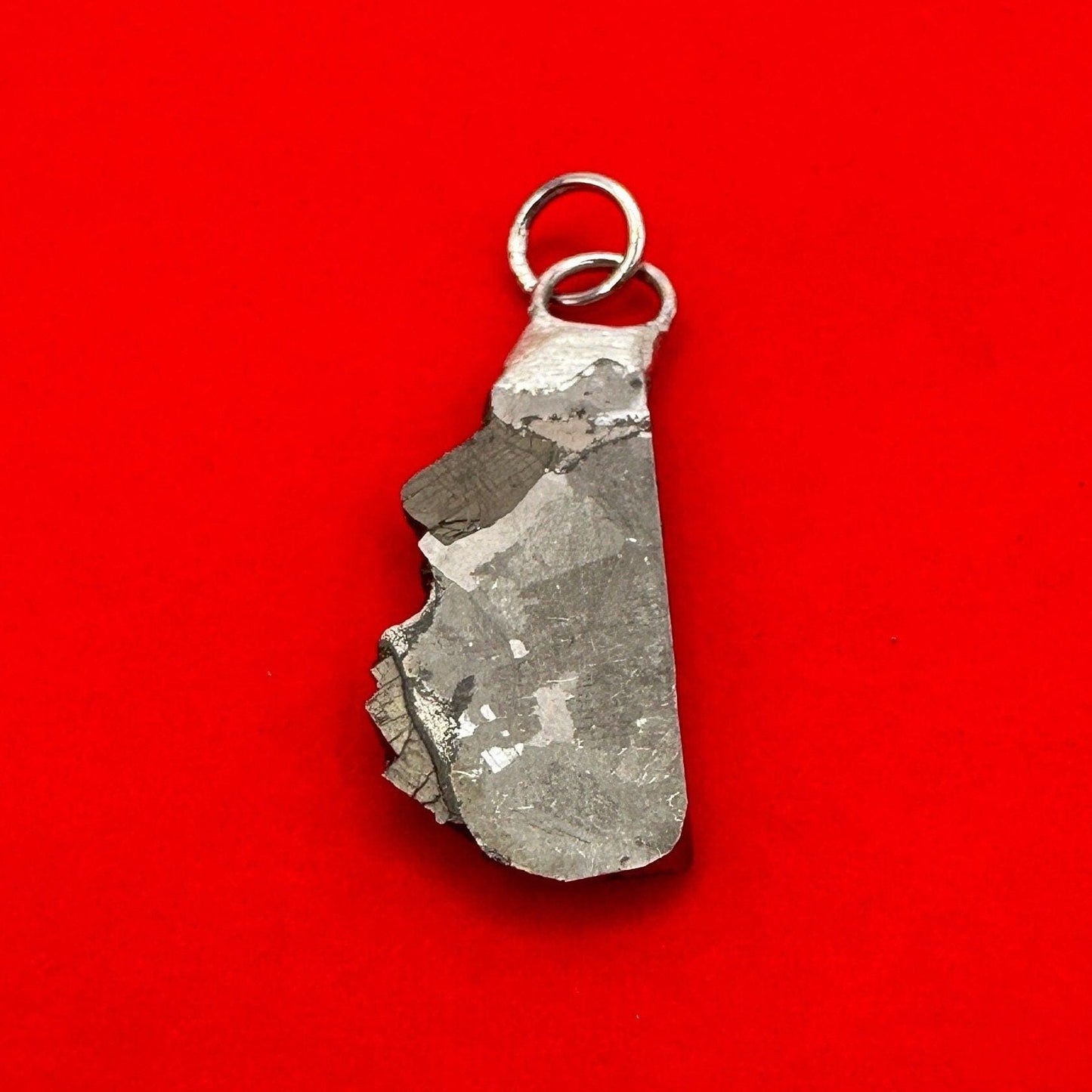 Meteorite Pendant Mundrabilla 4.19 grams, Australia, Genuine Meteorite, Astronomy Gift, Meteorite Pendant, Space Gift, Iron Meteorites