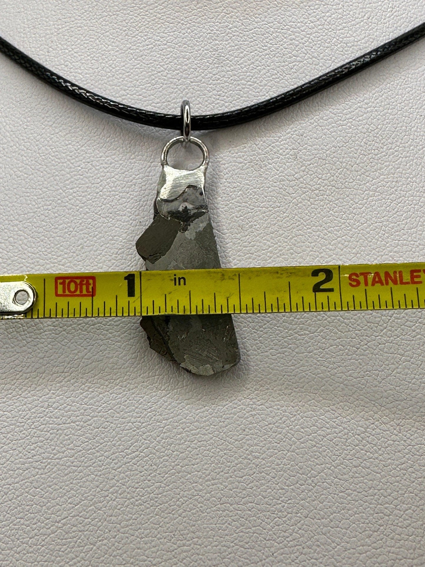 Meteorite Pendant Mundrabilla 4.19 grams, Australia, Genuine Meteorite, Astronomy Gift, Meteorite Pendant, Space Gift, Iron Meteorites