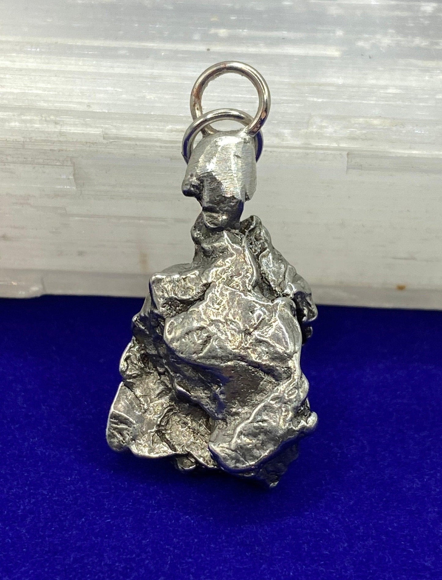 Meteorite Campo del Cielo Pendant 13.57 grams, Astronomy Gift, Authentic Meteorite, Space Gift, Iron Meteorite