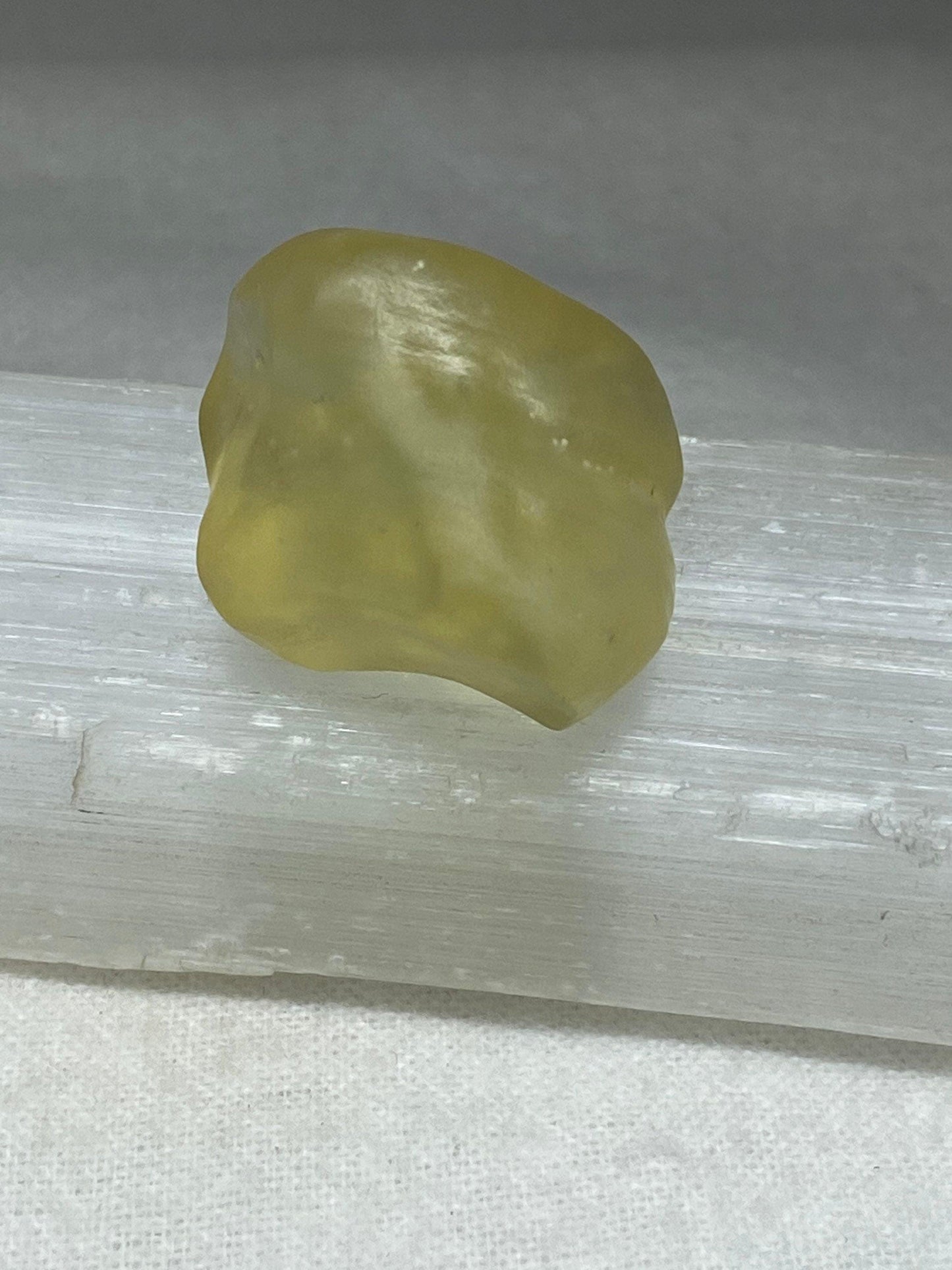 Rare Libyan Desert Glass, Libyan Gold Tektite, Golden Moldavite, Manifestation Talisman, Astronomy Gift, Space Gift, 15.82g