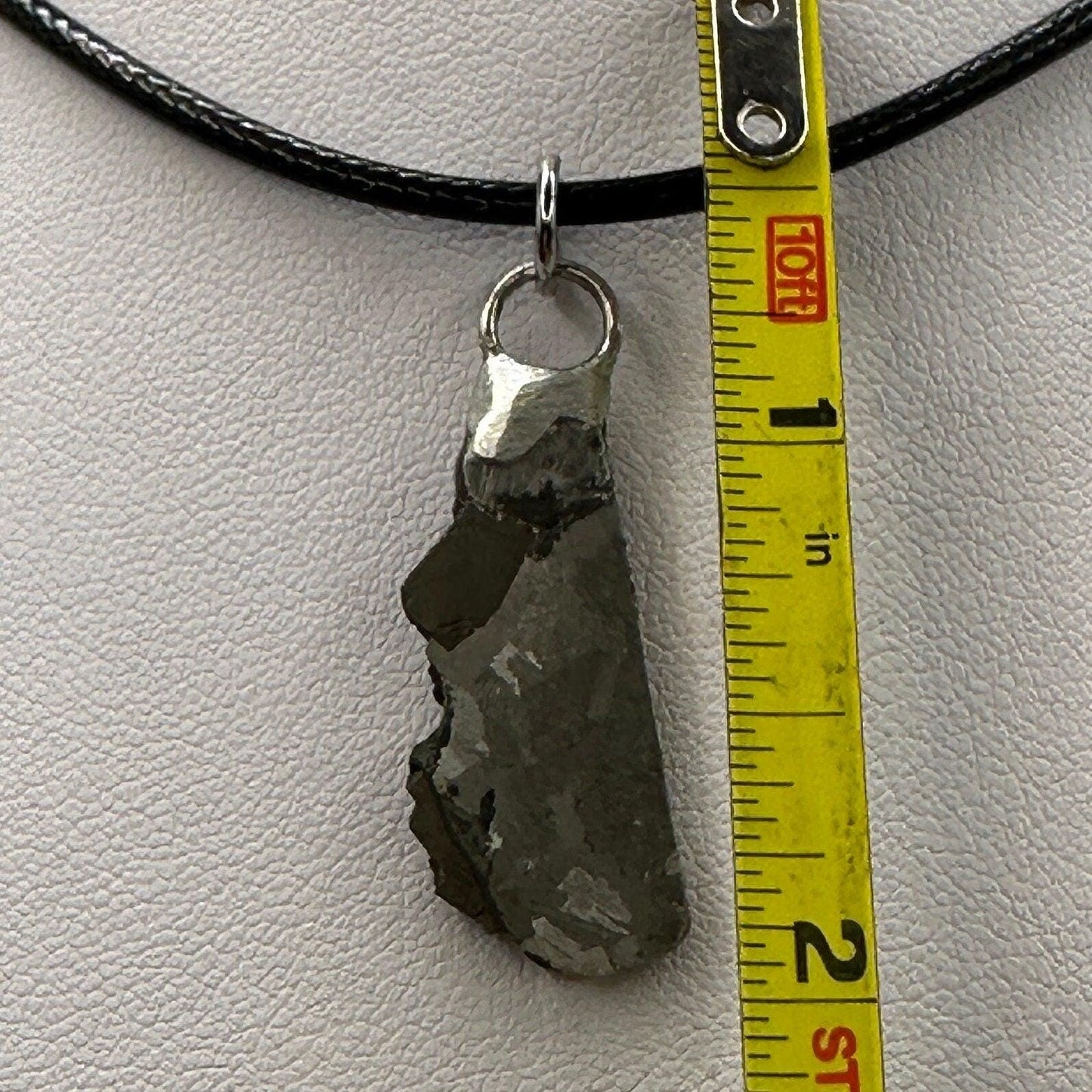 Meteorite Pendant Mundrabilla 4.19 grams, Australia, Genuine Meteorite, Astronomy Gift, Meteorite Pendant, Space Gift, Iron Meteorites