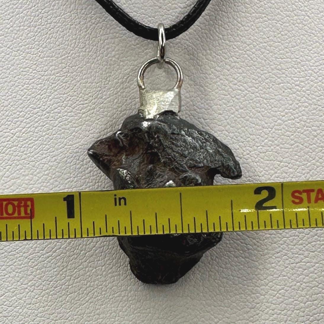 Rare Canyon Diablo Meteorite Pendant 15.51 grams, Beautiful and unique meteorite formation, Astronomy Gift, Space Gift, Iron Meteorite