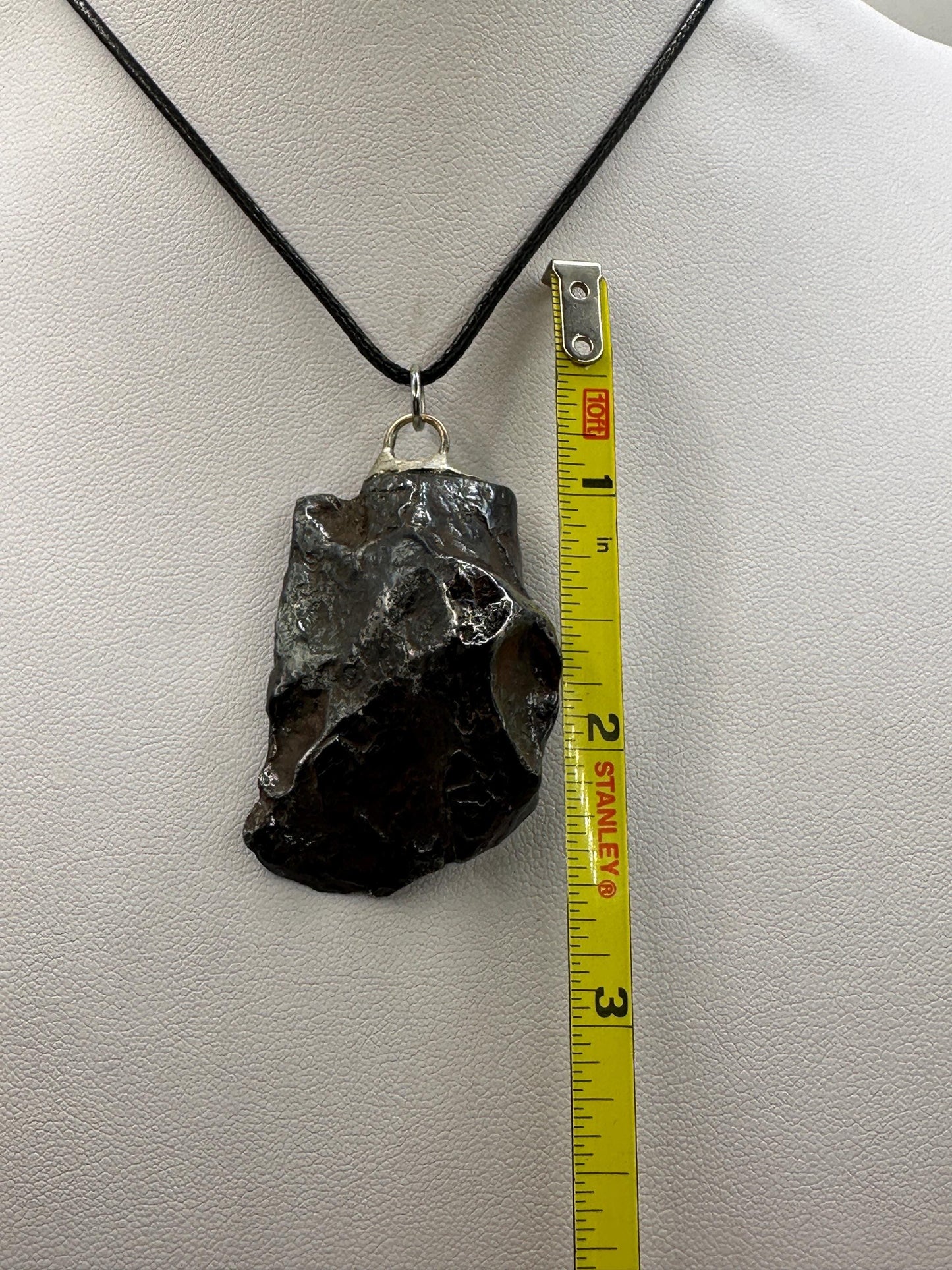 Uruacu Meteorite Pendant, Brazil, Polished Uruacu Meteorite, Astronomy Gift, Space Gift, Iron Meteorite, COA, Manifestation, Success, 59.08g