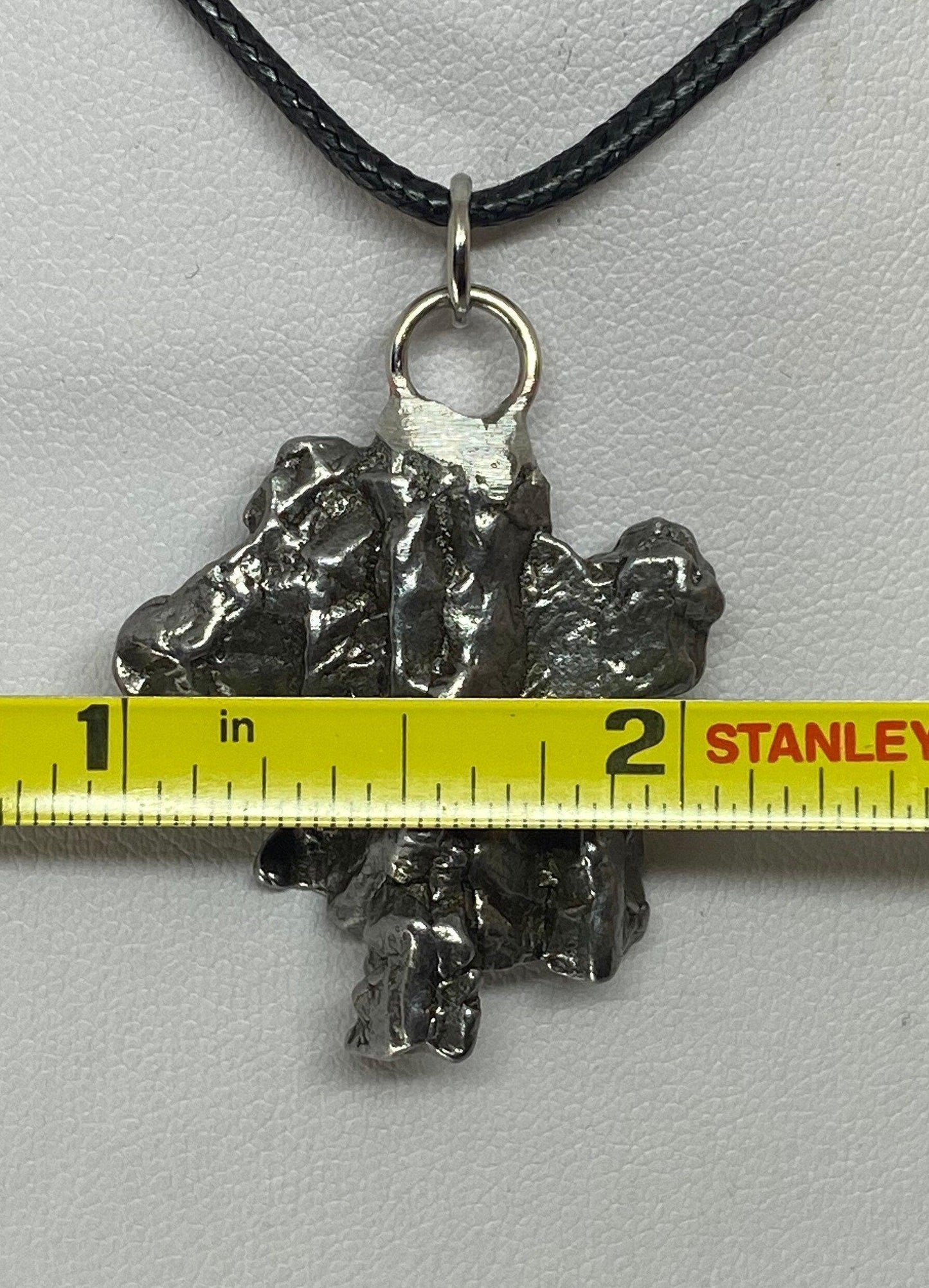 Meteorite Campo del Cielo Pendant 18.67 grams, Beautiful and unique meteorite formation, a gift from the cosmos