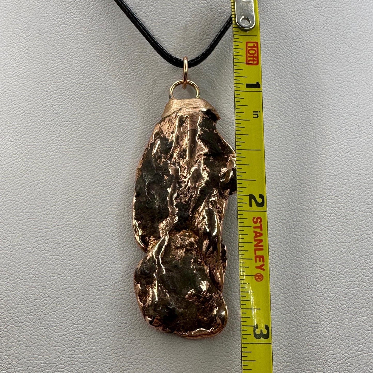 Copper Nugget Pendant, Copper Pendant, Michigan Copper, Michigan Float Copper, Handmade Pendant, Michigan Gift, Copper Jewelry, 27.42 grams