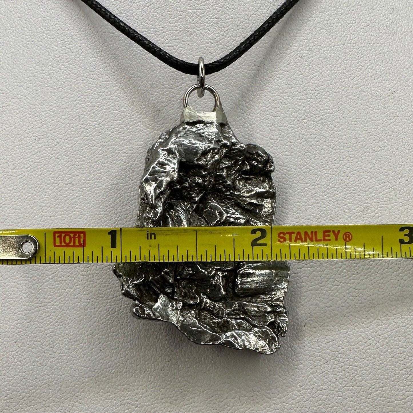 Beautiful Meteorite Campo del Cielo Pendant 38.01 grams, Astronomy Gift, Authentic Meteorite, Meteorite Jewelry, Meteorite Pendant, COA