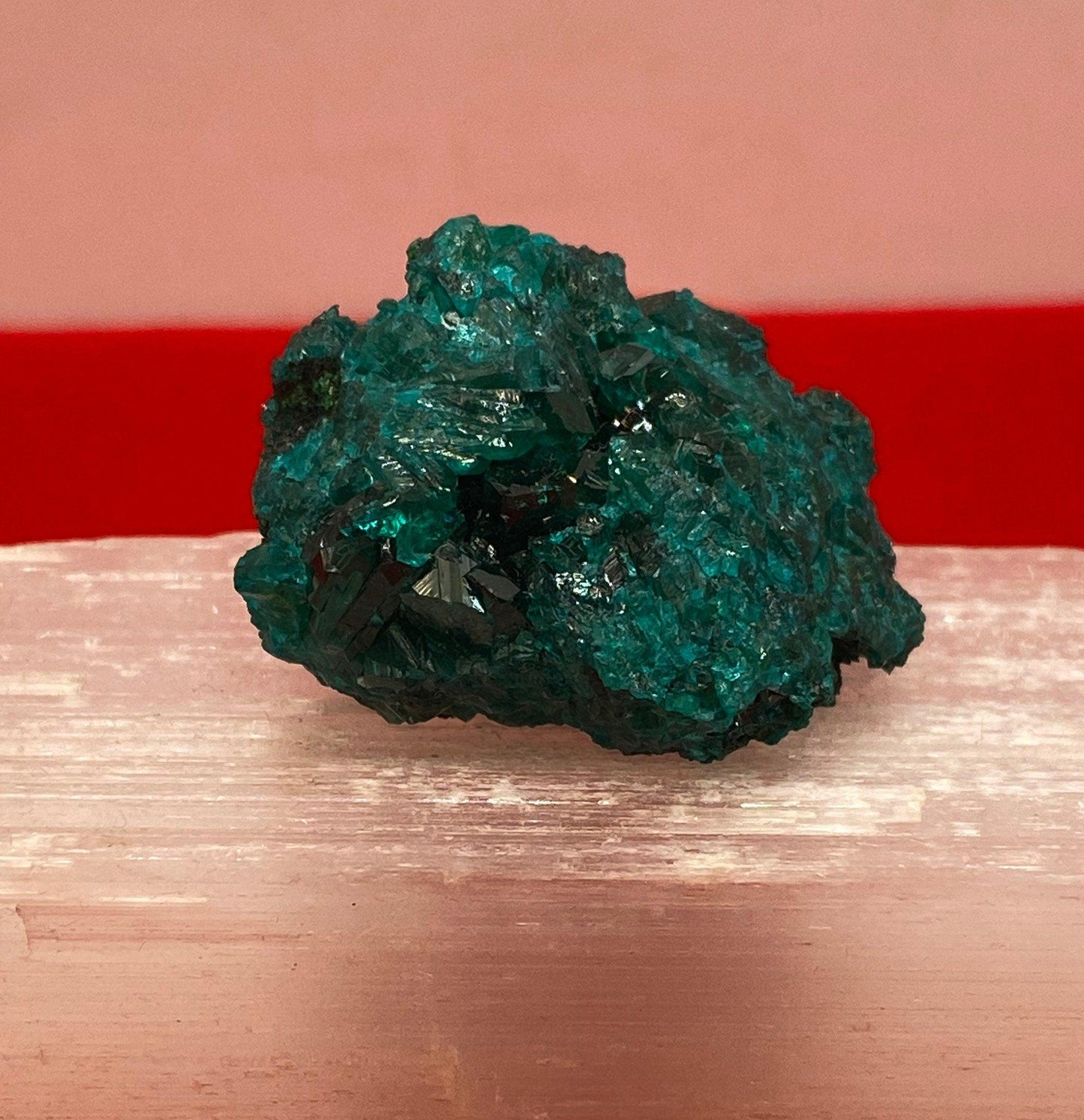 Dioptase, Dioptase Crystal, Deep Emerald Green Color, Authentic, Congo, Reiki, Heart Chakra, Compassion, Financial Abundance, 14.89 grams