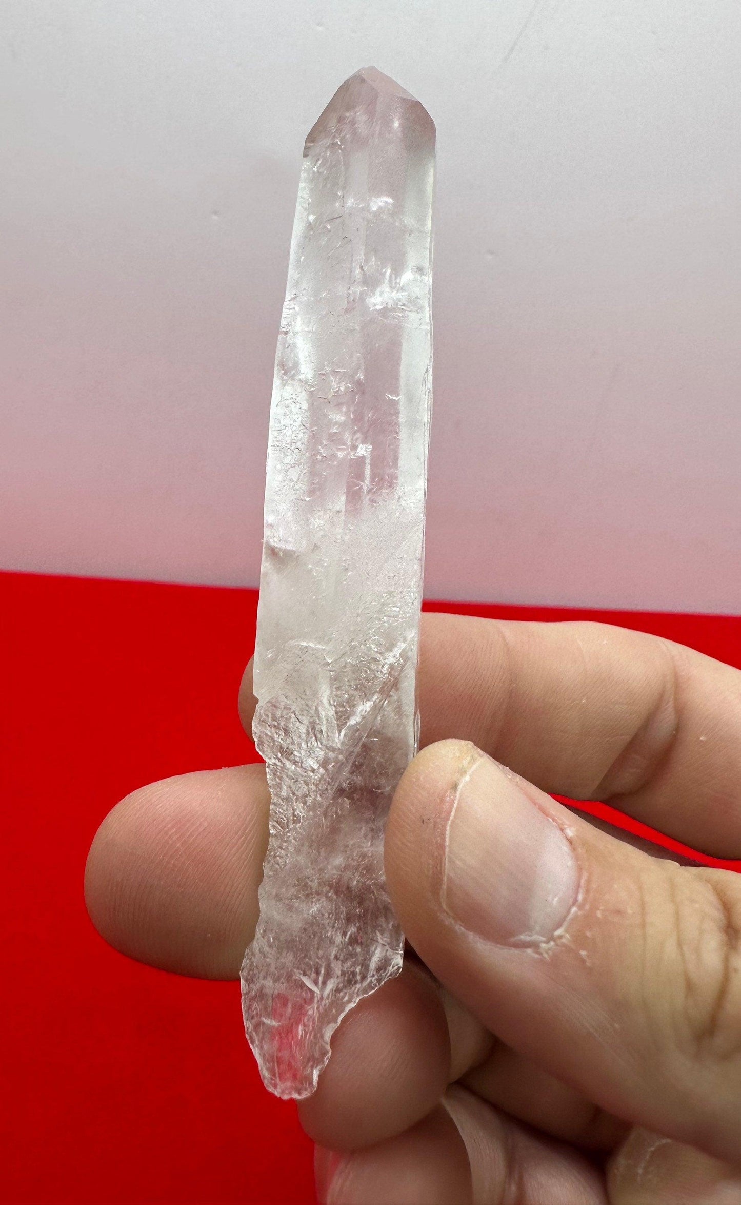 Laser Wand Crystal, Rare Crystal, healing on all levels, Meditation, Reiki, Energy Healing, Rock Collection, Crystals, 27.49 grams