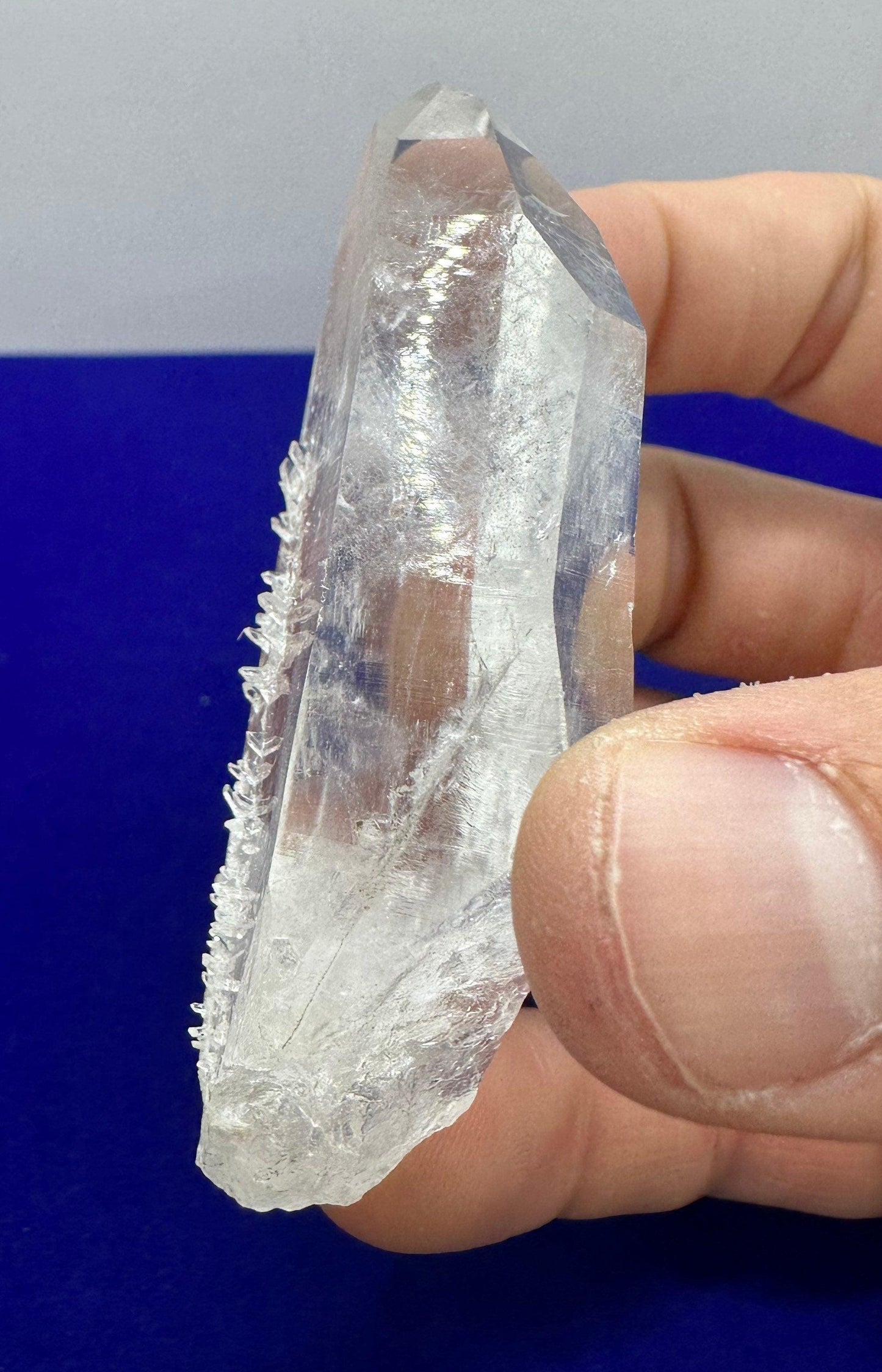 Lemurian Seed Crystal, Rare Crystal, healing on all levels, Meditation, Reiki, Energy Healing, Rock Collection, Crystals, 54.83 grams