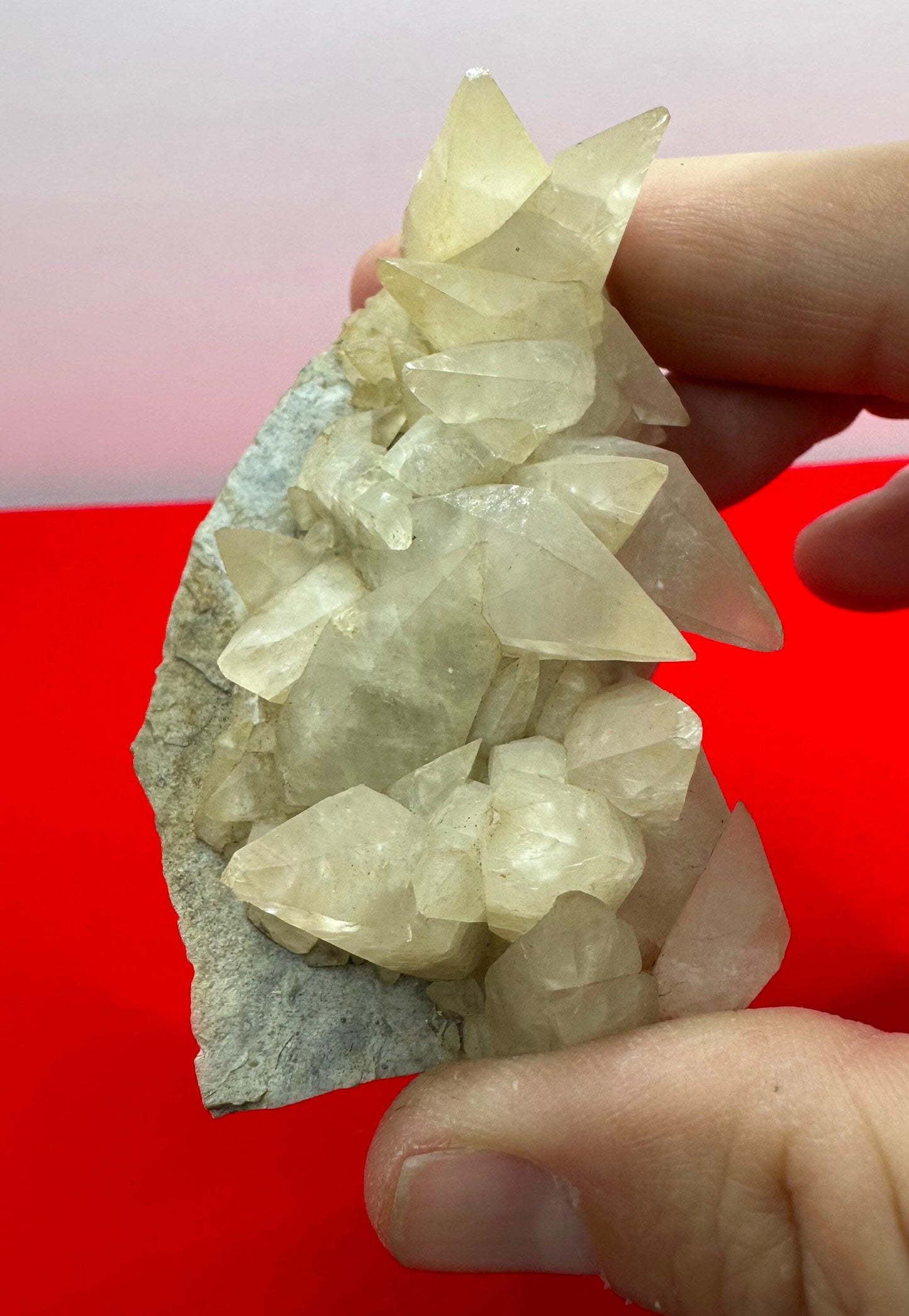 Beautiful Natural Calcite Cluster, Picher Oklahoma Calcite, Creativity, Crystal Collection, Reiki, Energy work, Crystals, 136 grams