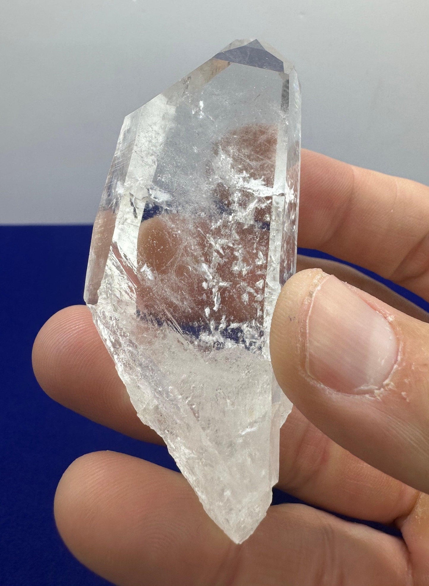 Lemurian Seed Crystal, Rare Crystal, healing on all levels, Meditation, Reiki, Energy Healing, Rock Collection, Crystals, 54.83 grams