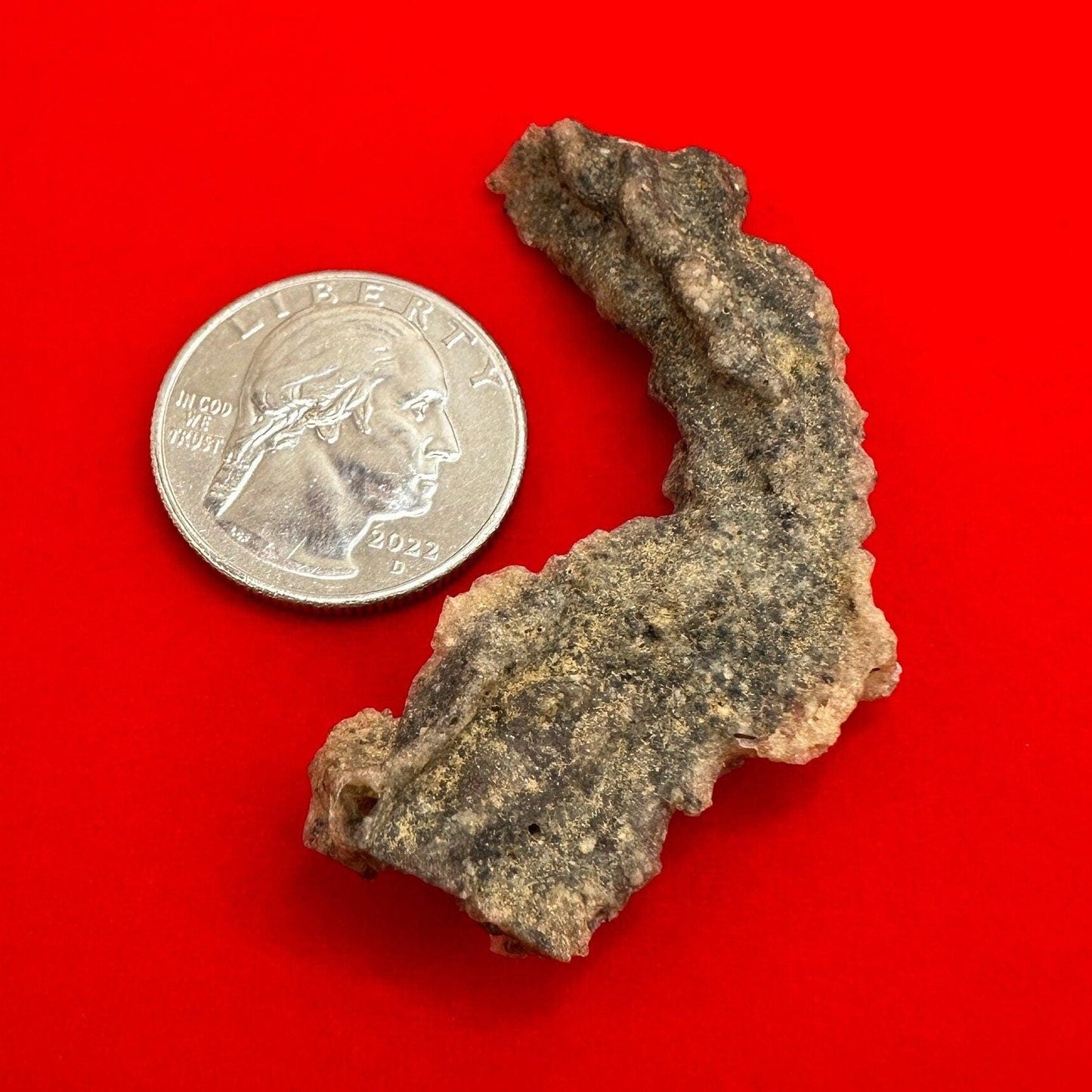 Fulgerite from Egypt, Fossilized Lighting, Sahara Desert, Rock Collection, Energy Work, Reiki, Manifestation, Science Gift, 3.99 grams