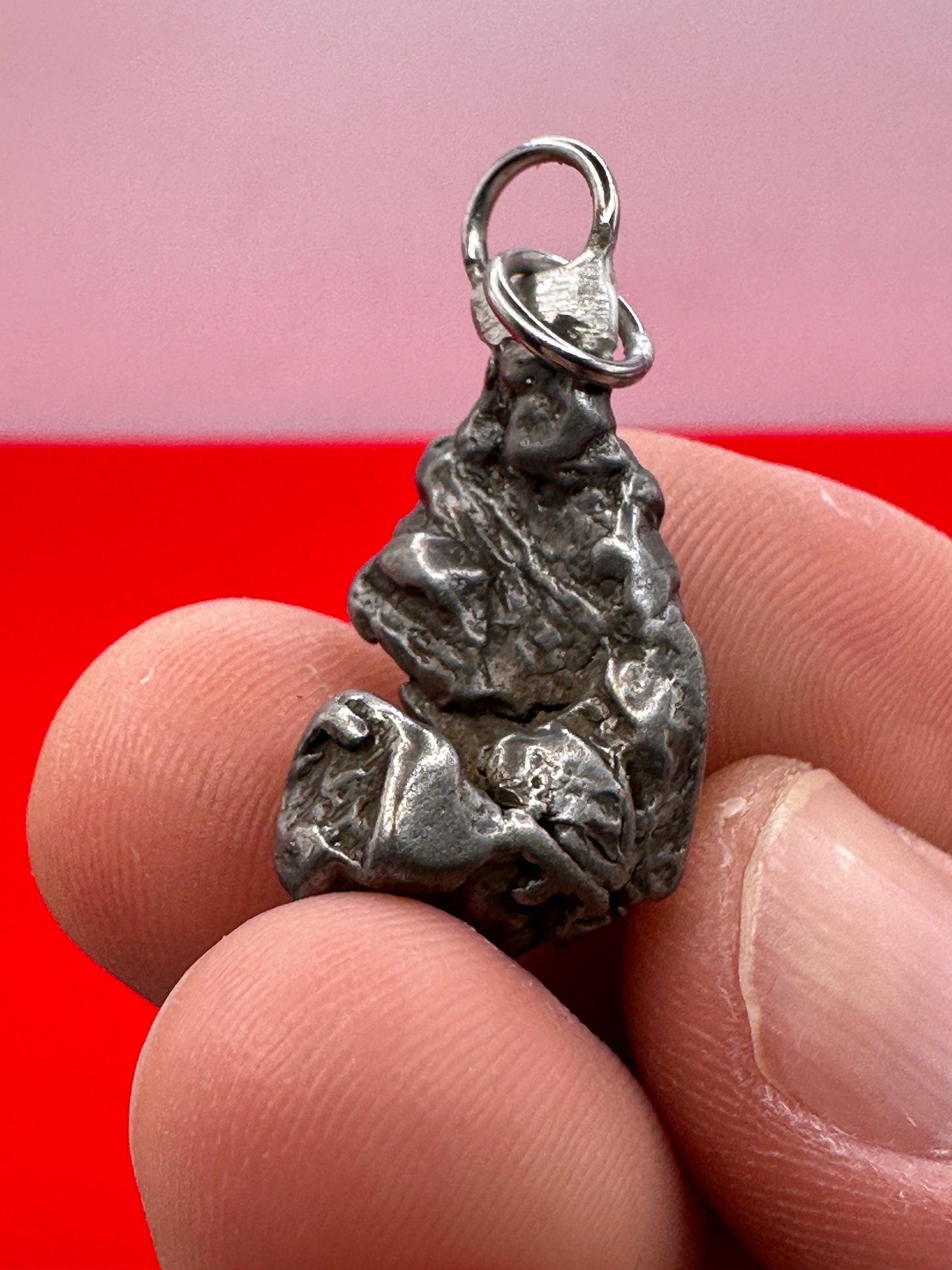 Beautiful Natan Meteorite Pendant, Natan, Iron Meteorite, Astronomy Gift, Space Gift, Meteorite Jewelry, Meteorite Pendant, 7.96 Grams