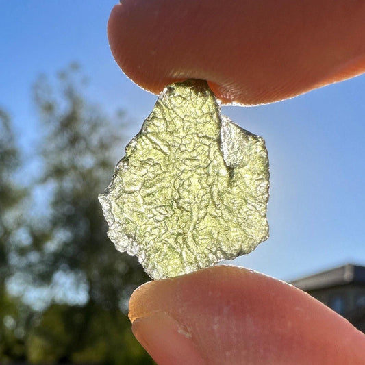 Moldavite Tektite Specimen, High Quality, Transformation, Manifestation, Reiki, Athentic, Moldavite Crystal, 1.70 grams|8.5 carats