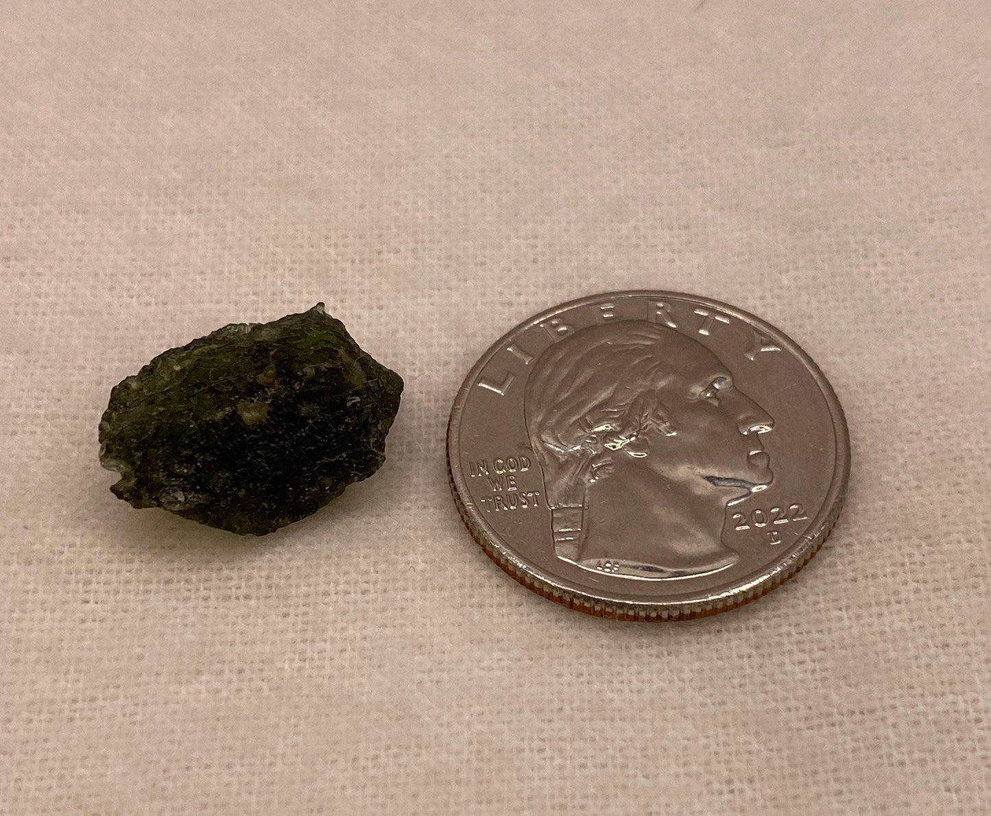 Moldavite Tektite Specimen, High Quality, Transformation, Manifestation, Rock Collection, Reiki, Energy Work, Moldavite Crystal, 2.18 grams