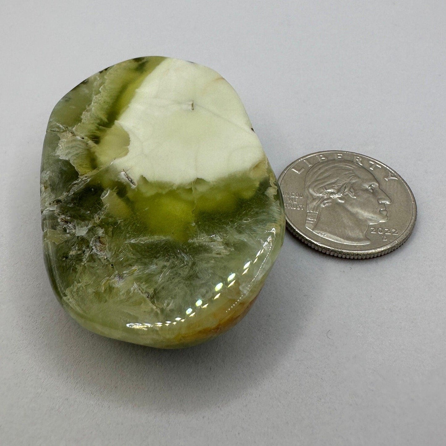 Prehnite Naturalite, Prehnite, Top Quality Prehnite, Australian Prehnite, Lucid Dreaming, Dreams, Reiki Energy, 60.70 grams|303.5 carats