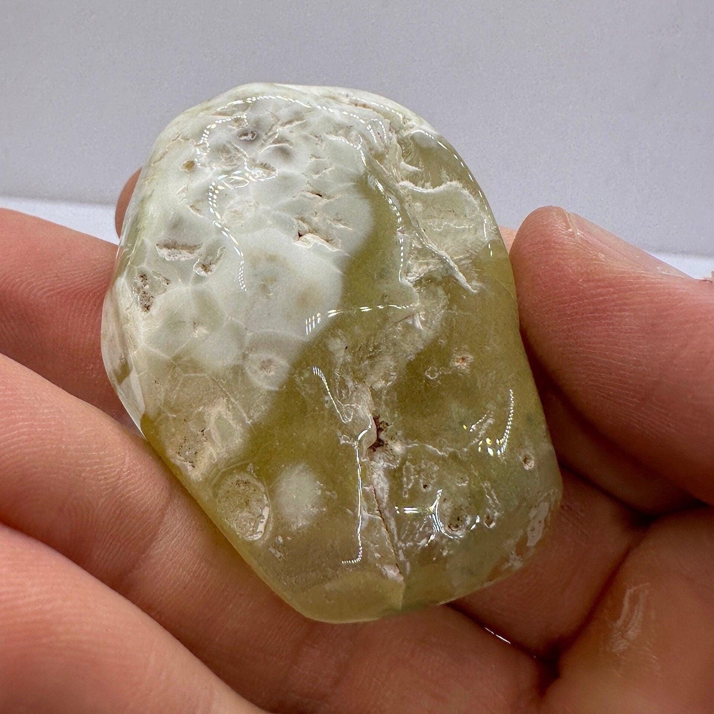 Prehnite Naturalite, Prehnite, Top Quality Prehnite, Australian Prehnite, Lucid Dreaming, Dreams, Reiki Energy, 44.80 grams|224 carats