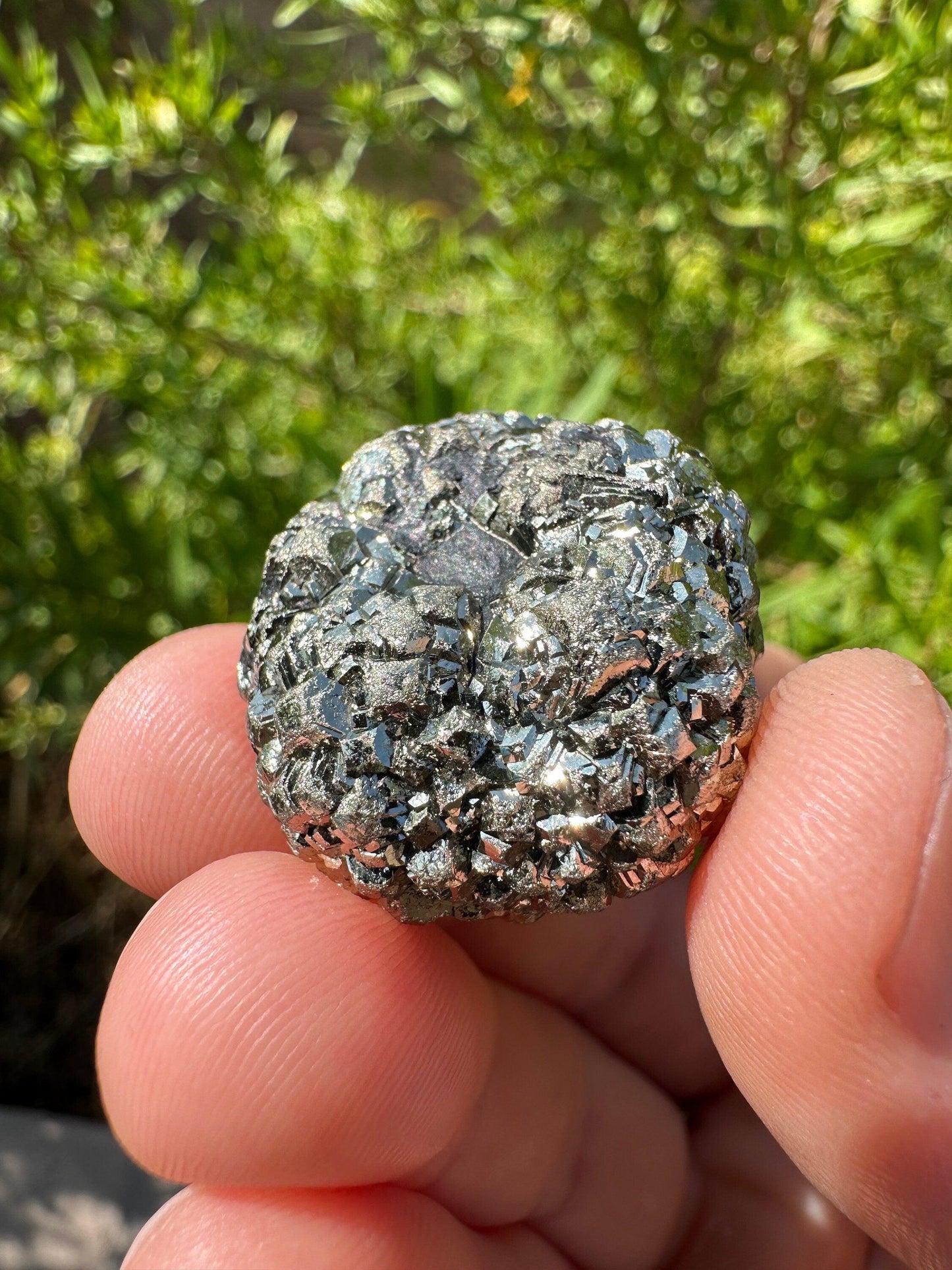 Golden Prophecy Stone, Rare and Unique, Marcasite Nodule, Crystal of Protection, Pyrite, Reiki, Rock Collection, Transformation, 34.76 grams