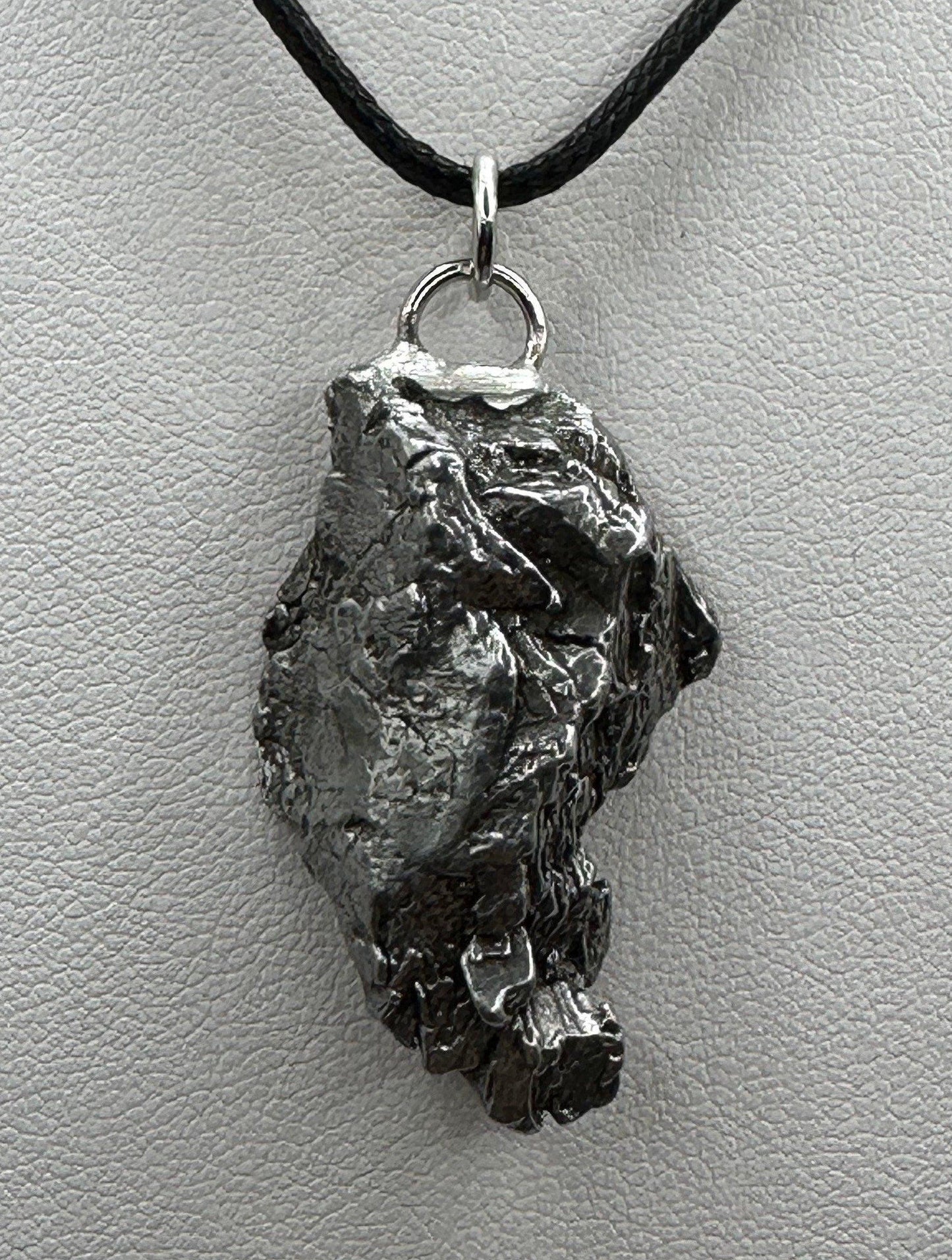 Unique and Rare Campo del Cielo Meteorite Nugget Pendant, 17.15 grams, Astronomy Gift, Authentic Meteorite, Space Gift, Space Jewelry, Reiki