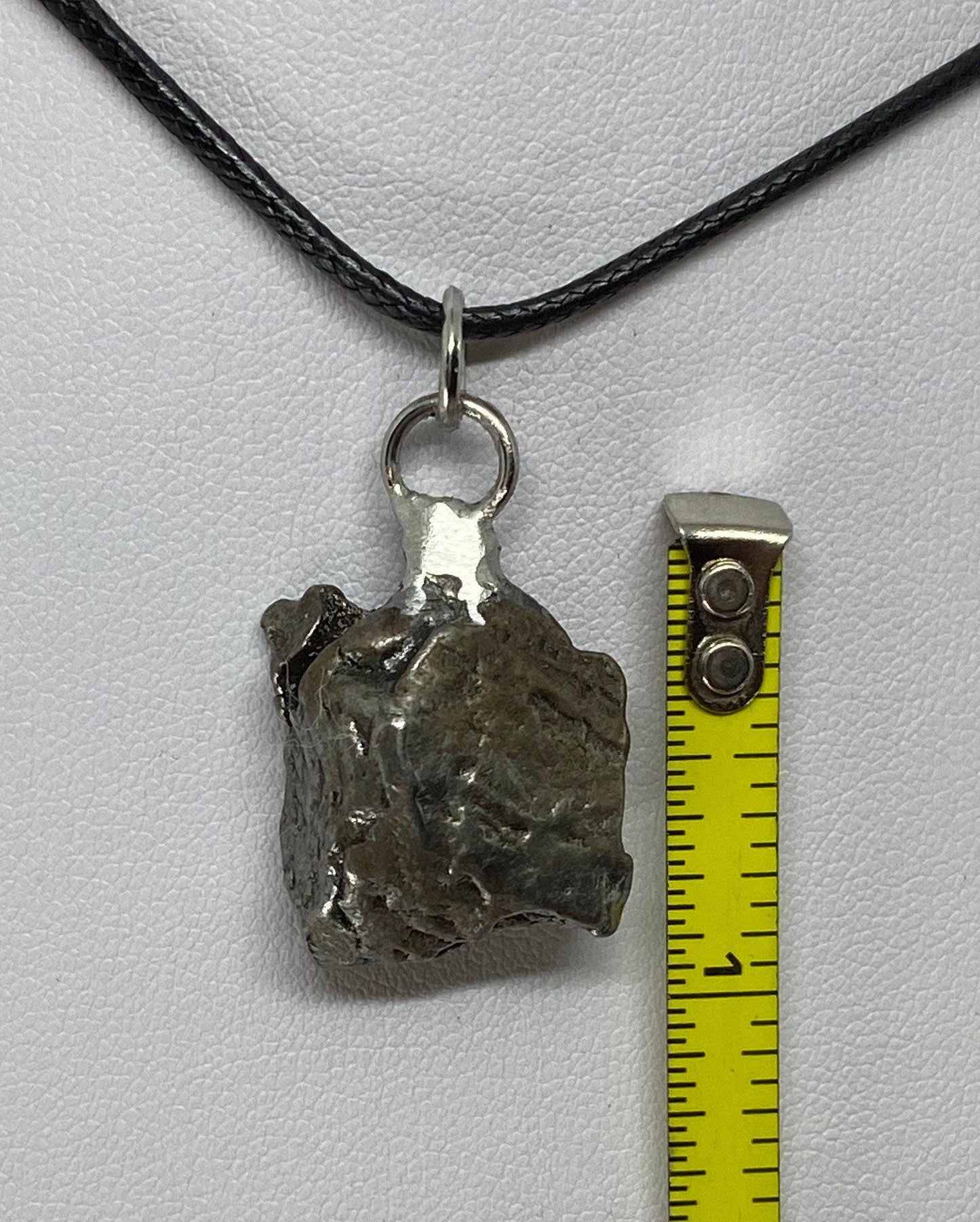 Rare Meteorite Campo del Cielo Pendant 14.35 grams, Beautiful formation, a gift from the cosmos, free shipping!