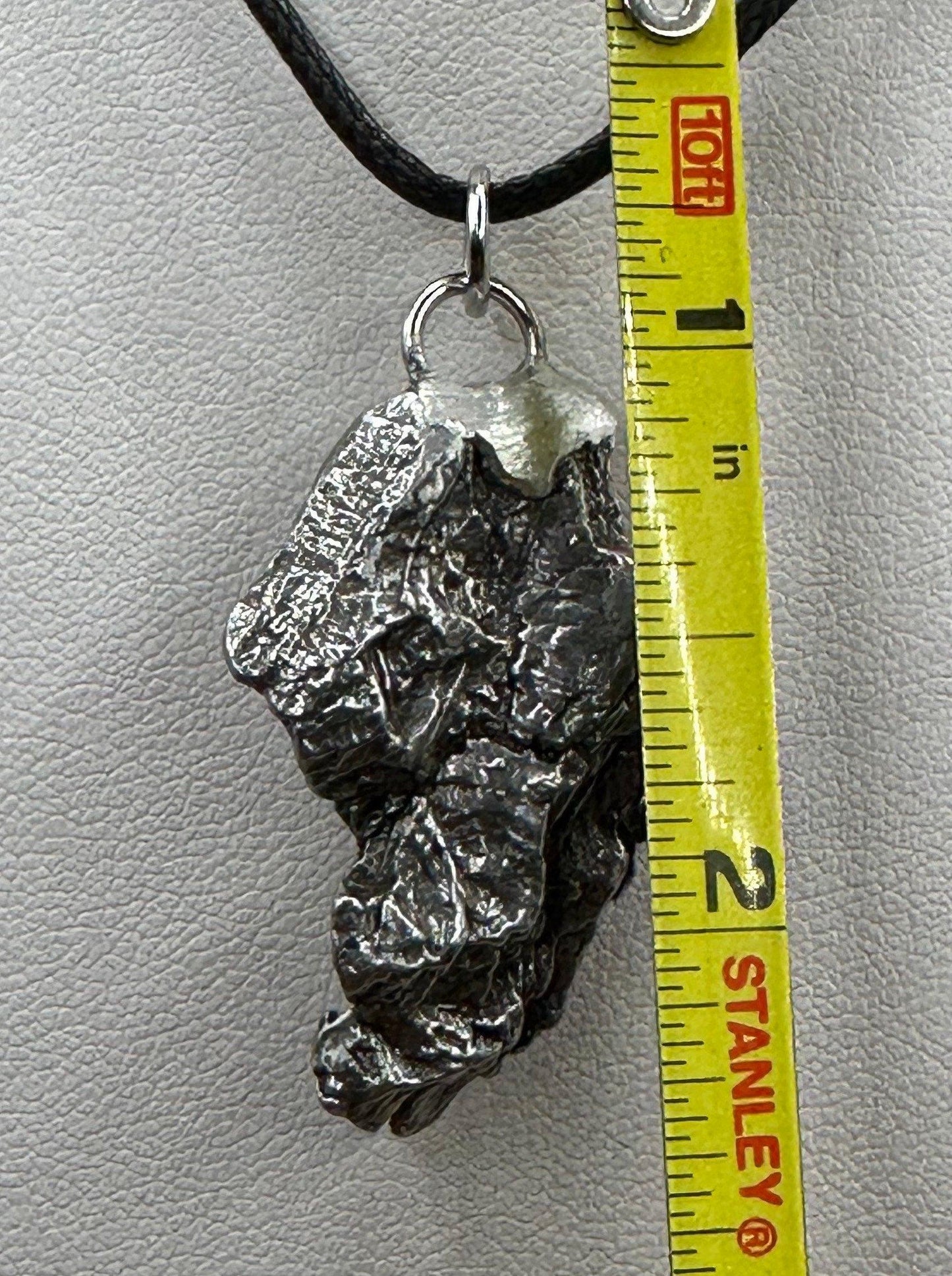 Unique and Rare Campo del Cielo Meteorite Nugget Pendant, 17.15 grams, Astronomy Gift, Authentic Meteorite, Space Gift, Space Jewelry, Reiki