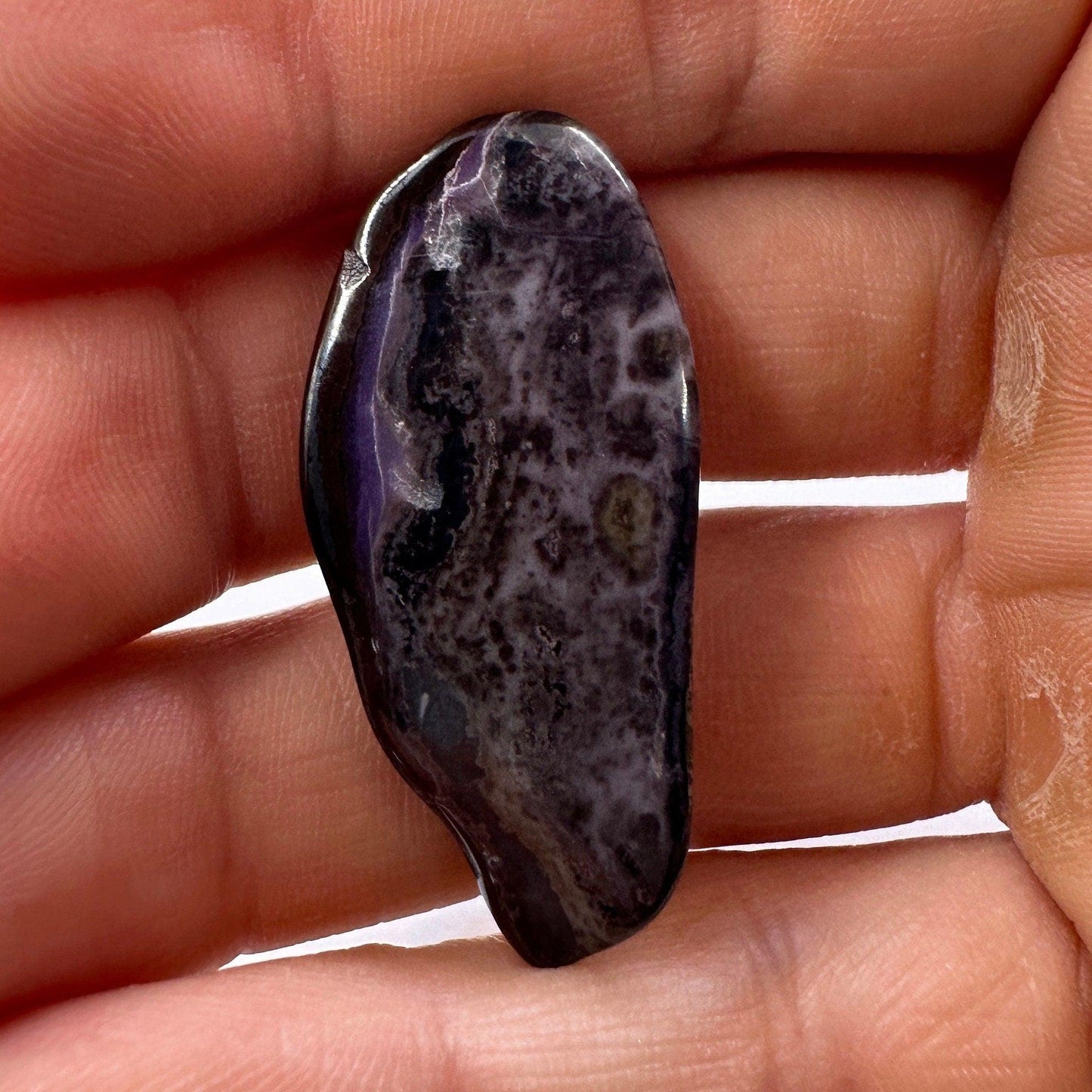 Sugalite Specimen, Polished Sugalite, Rare Sugalite, Inner Peace, South African, Reiki Energy Work, Authentic Sugalite, 8.80 grams