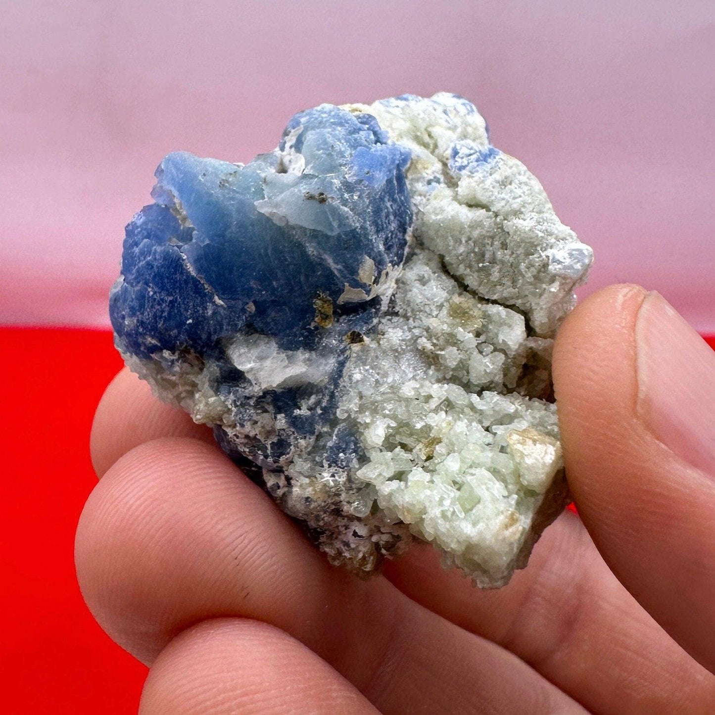 Afghanite Specimen, Rare Mineral, Third Eye Chakra, Mineral Collection, Reiki Healing, Blue Mineral, Natural Afghanite, 33.92 grams