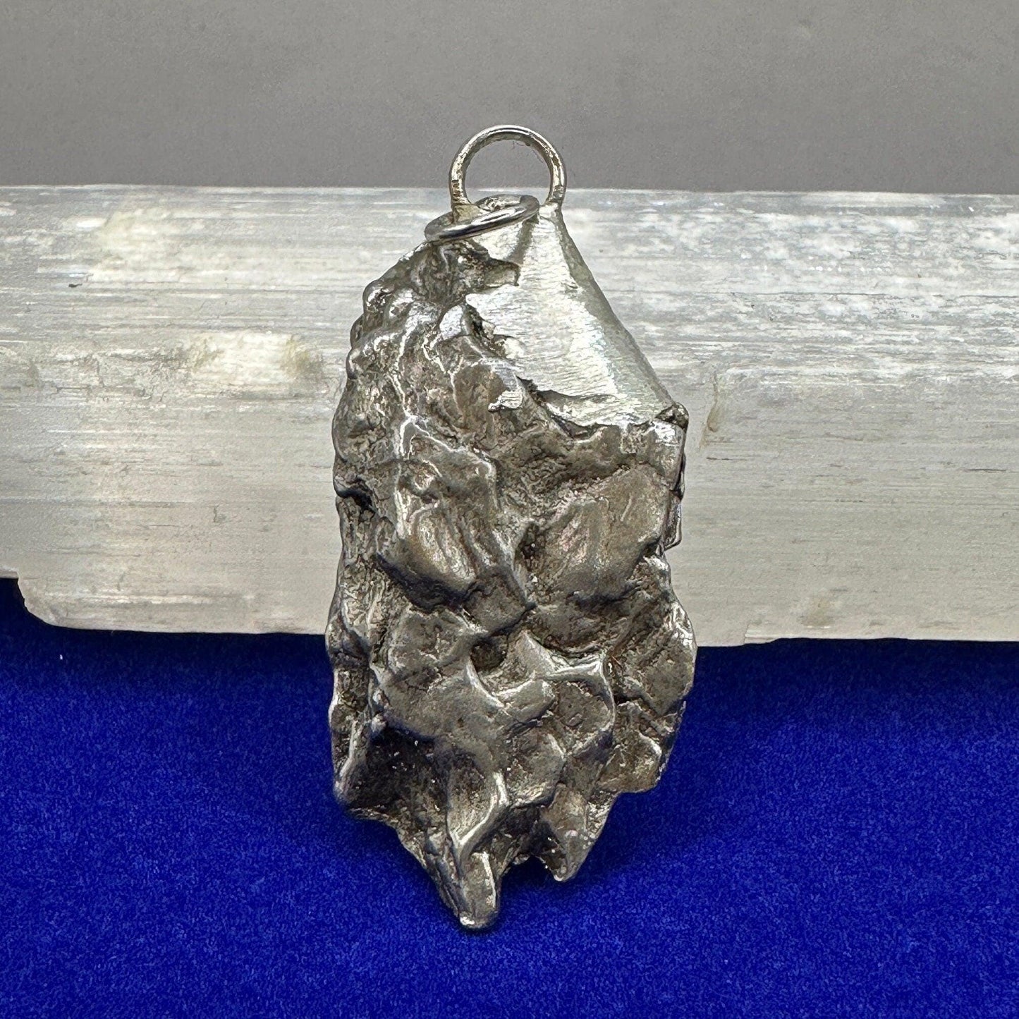 Campo del Cielo Meteorite Pendant, Astronomy Gift, Meteorite Jewelry, Iron Meteorite, Meteorite Pendant, COA, Astronomy Gift, 23.10 Grams