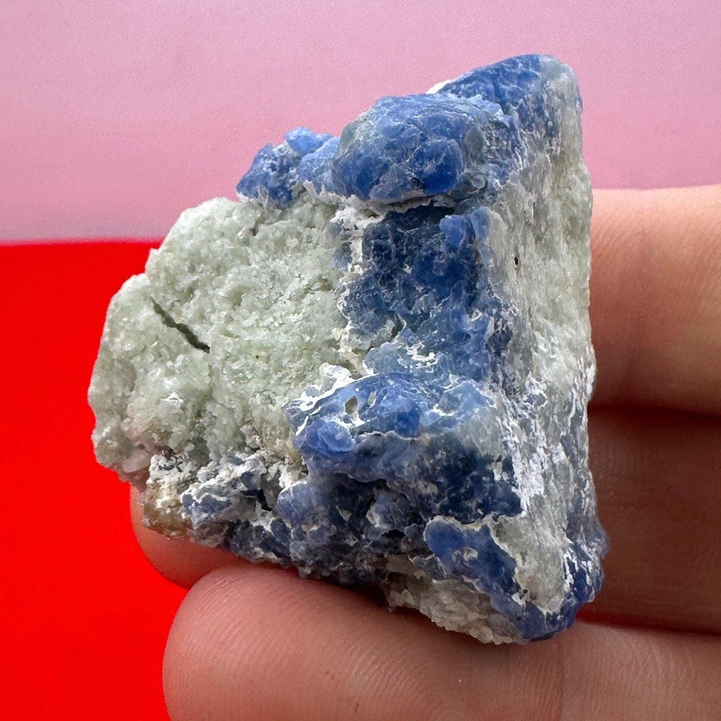 Afghanite Specimen, Rare Mineral, Third Eye Chakra, Mineral Collection, Reiki Healing, Blue Mineral, Natural Afghanite, 33.92 grams