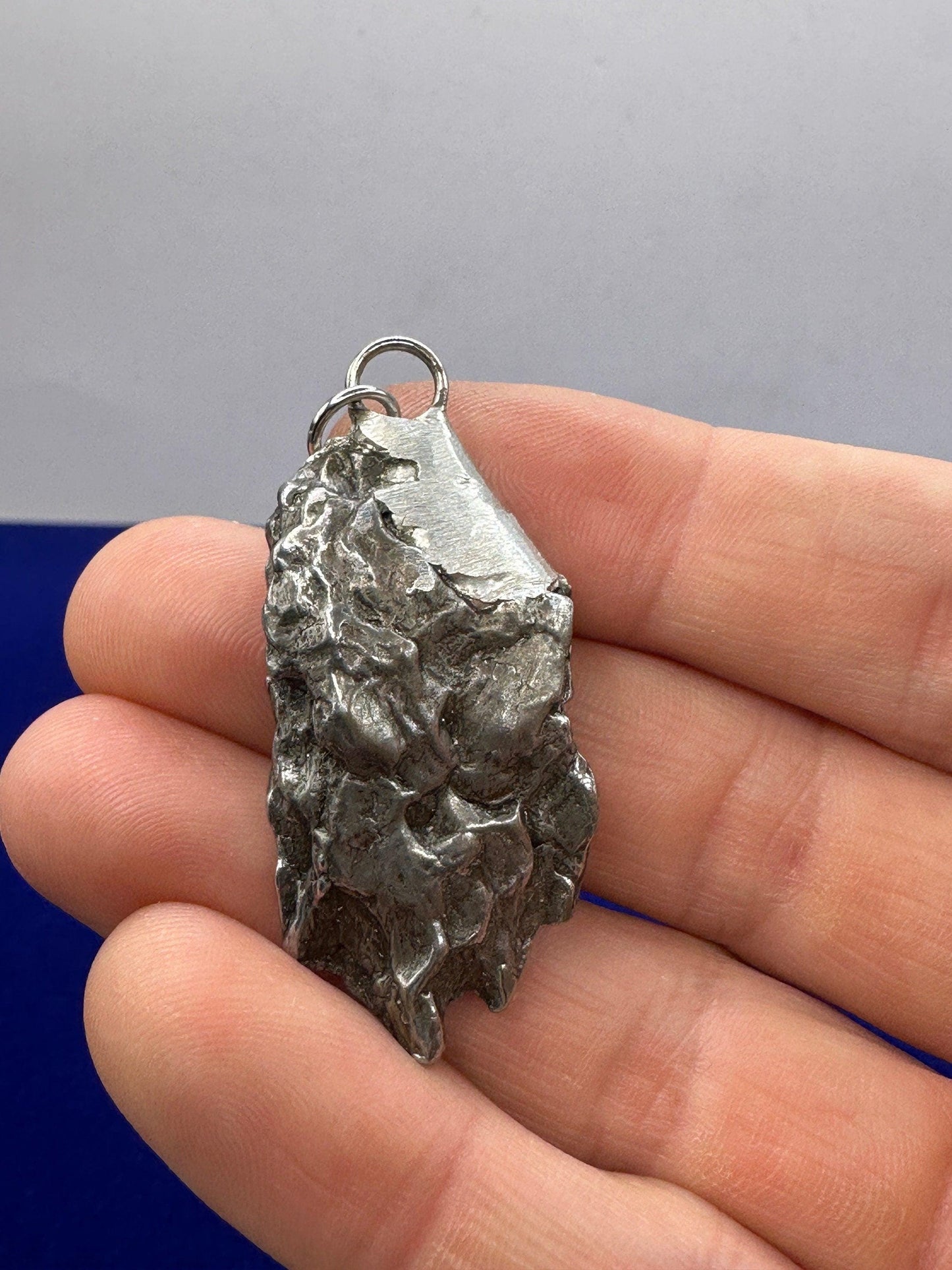 Campo del Cielo Meteorite Pendant, Astronomy Gift, Meteorite Jewelry, Iron Meteorite, Meteorite Pendant, COA, Astronomy Gift, 23.10 Grams