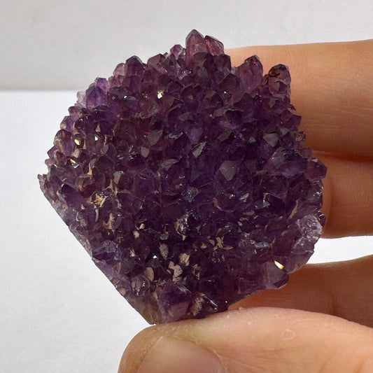 Deep Purple Amethyst Crystal, AAA+ Turkish Amethyst, Crystals, Alacam Mine, Crystal Collection, Crown Chakra, Turkey, 39.28 grams