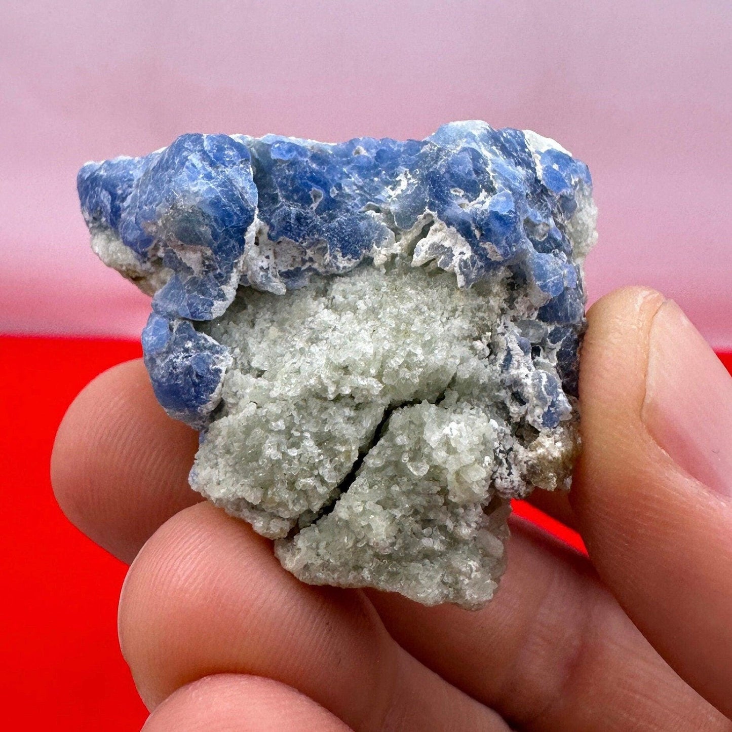 Afghanite Specimen, Rare Mineral, Third Eye Chakra, Mineral Collection, Reiki Healing, Blue Mineral, Natural Afghanite, 33.92 grams